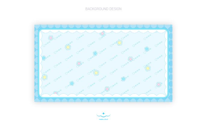 いむくん応援し隊様 / BACKGROUND DESIGN