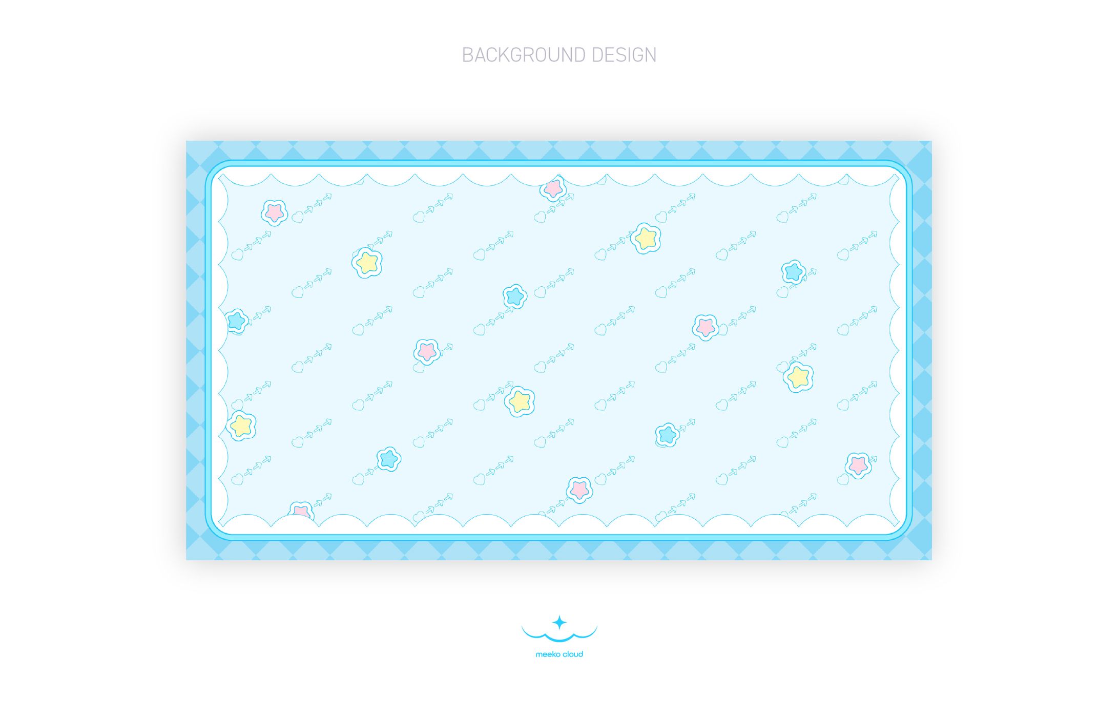 いむくん応援し隊様 / BACKGROUND DESIGN-1