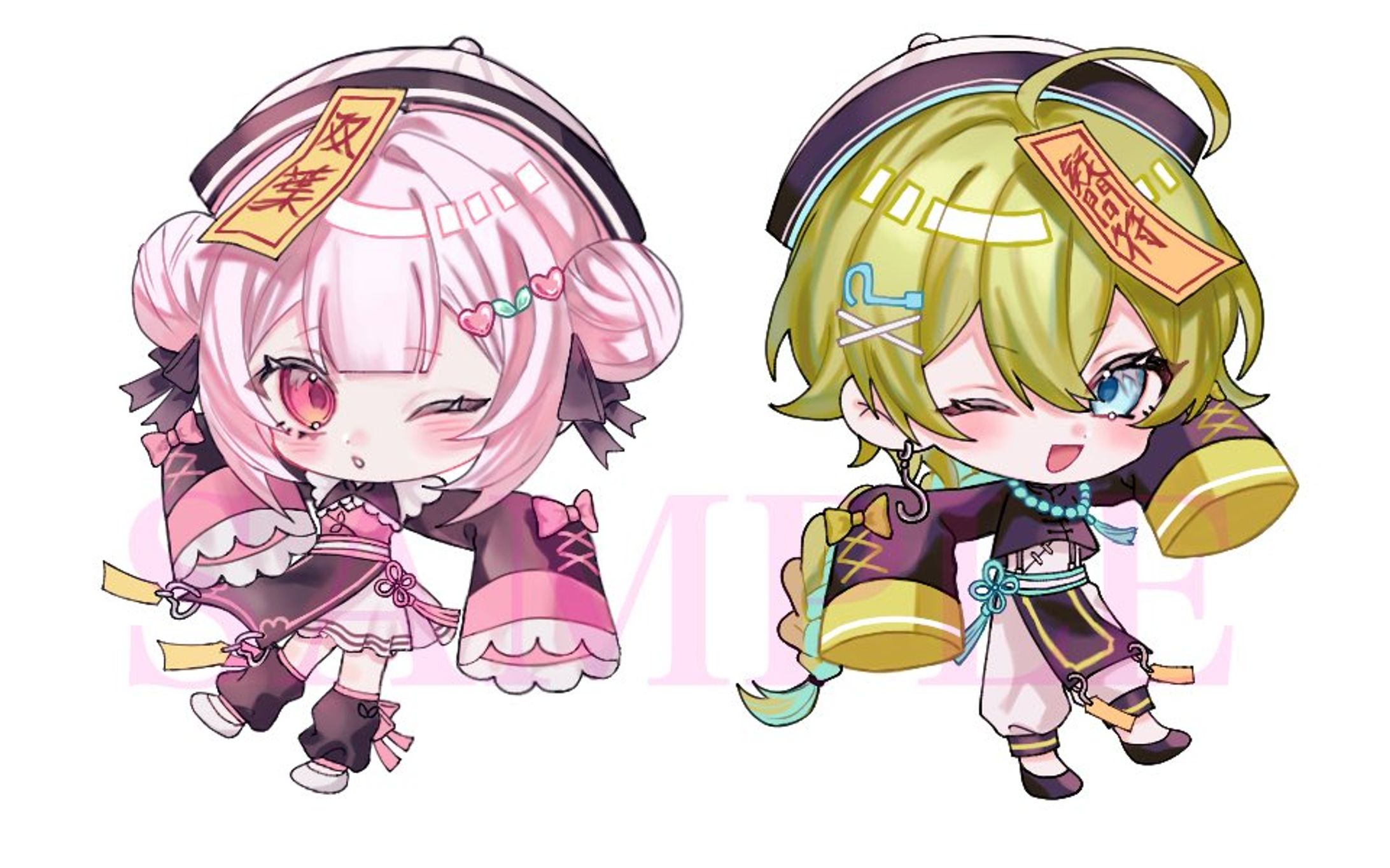 SDイラスト　ご依頼④-1