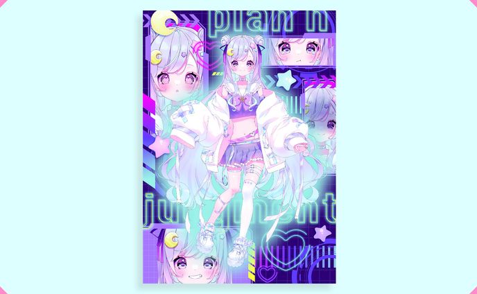 宣伝画像、コメント欄