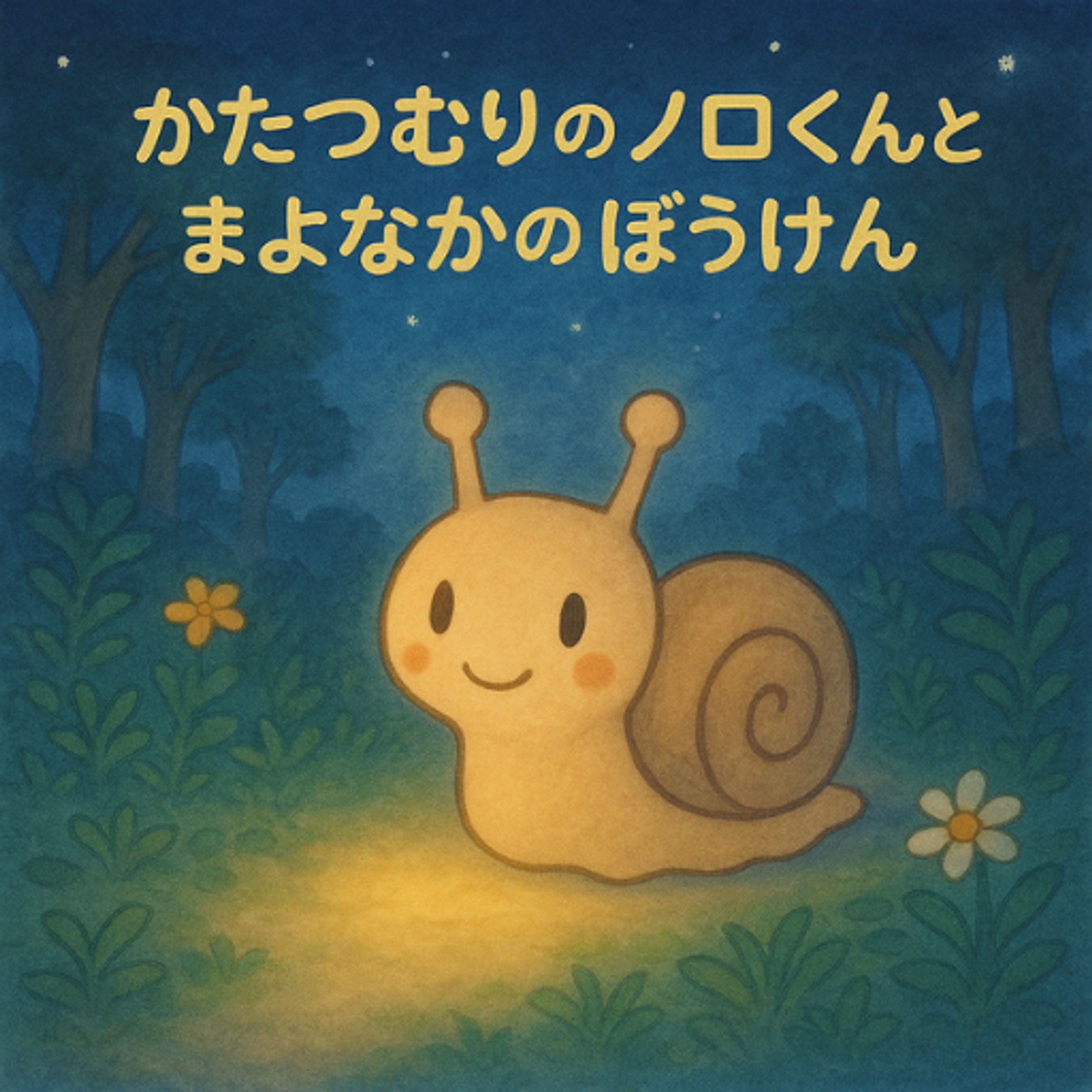 AI絵本：かたつむりのノロくんシリーズ-1