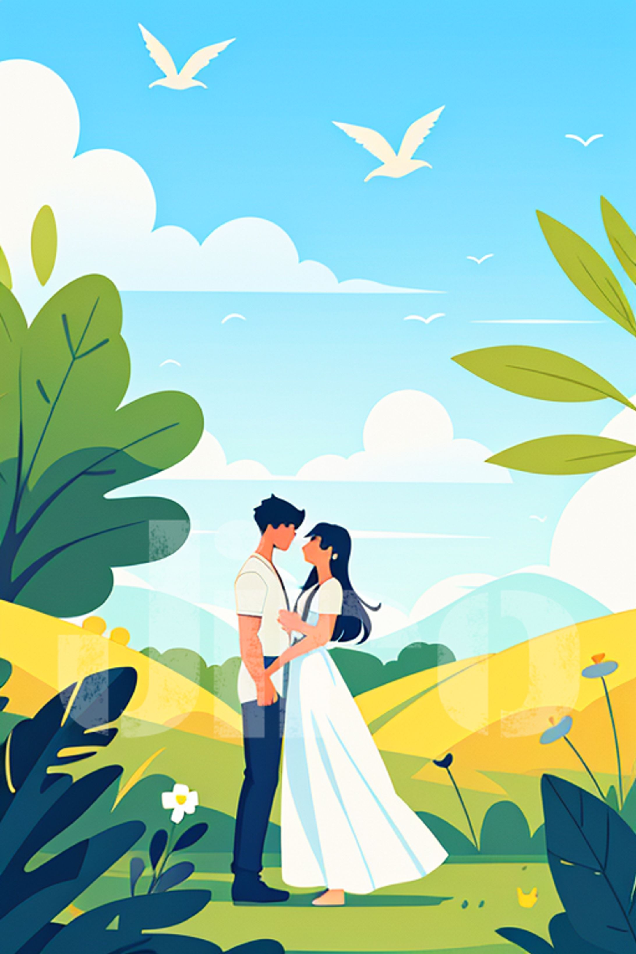 フラットなカップル-1