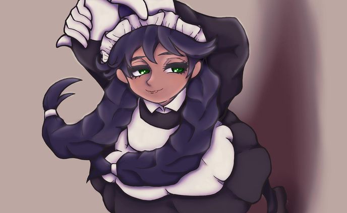 #illustration #illust #maid