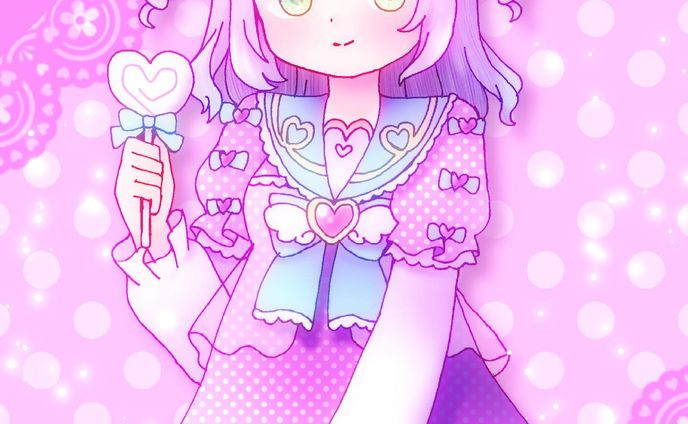 ゆめかわちゃん💕　#イラスト　#お絵描き　#illustration #illust #女の子　#女の子イラスト　#オリジナル　#オリジナル絵　#オリジナルイラスト　#デジタル　#デジタルイラスト　#デジタル絵　#ロリィタ　#ロリィタファッション　#ロリータ　#ロリータファッション　#セーラー服　#セーラーワンピース　#セーラーワンピ　#ハート　#ピンク　#ゆめかわいい　#ゆめかわ　#フリル　#リボン