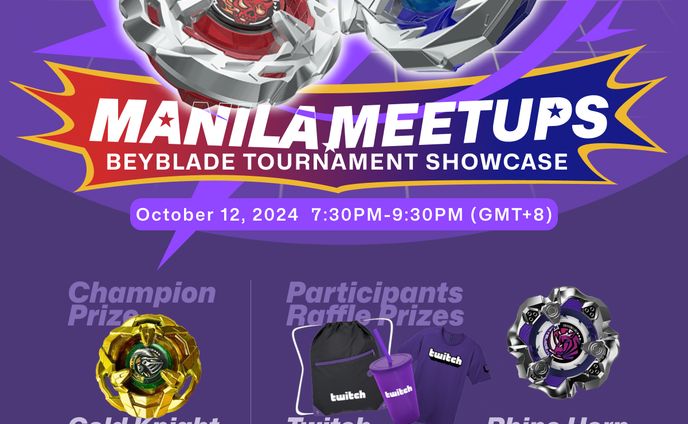 Manila Meetups Beyblade Tournament Poster