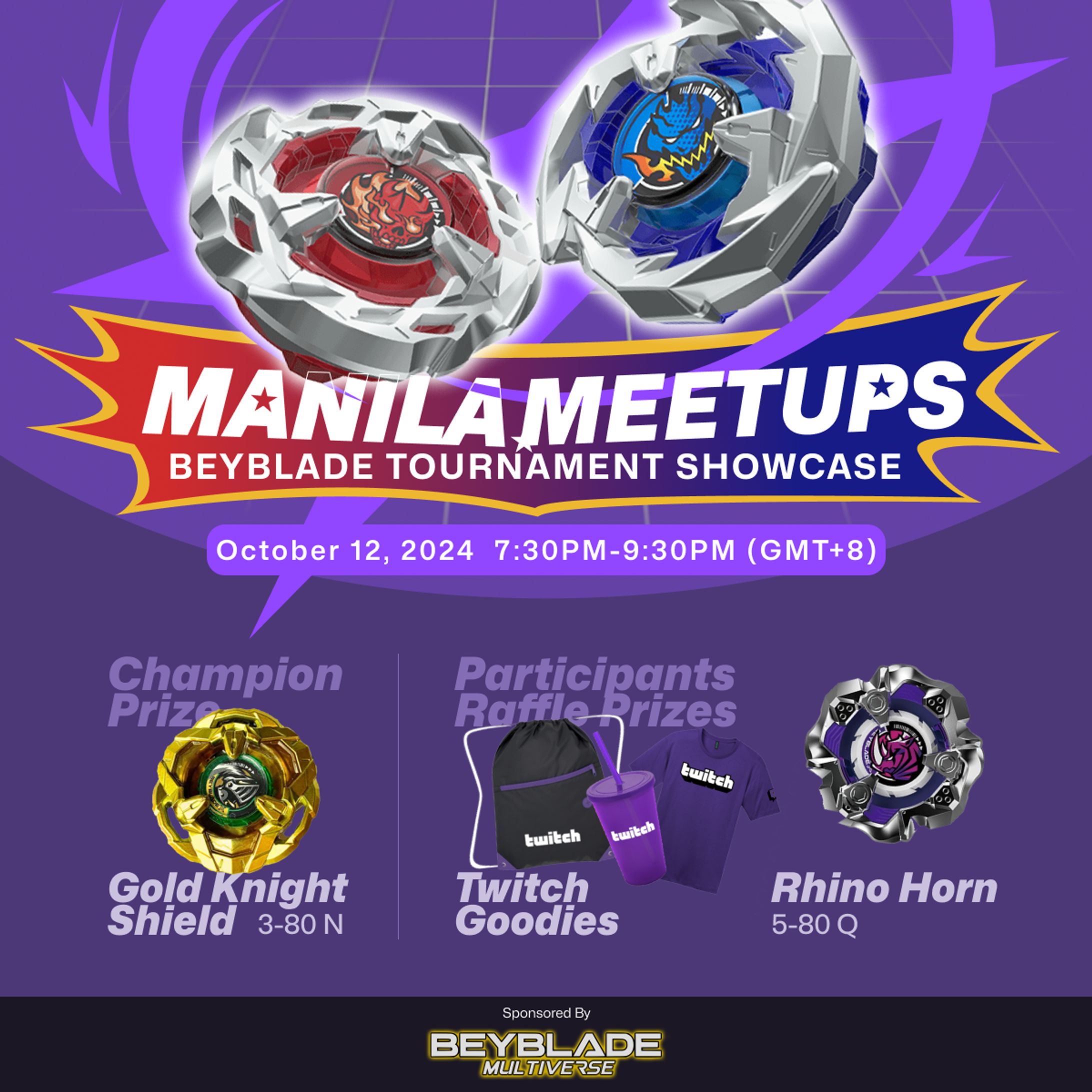 Manila Meetups Beyblade Tournament Poster-1