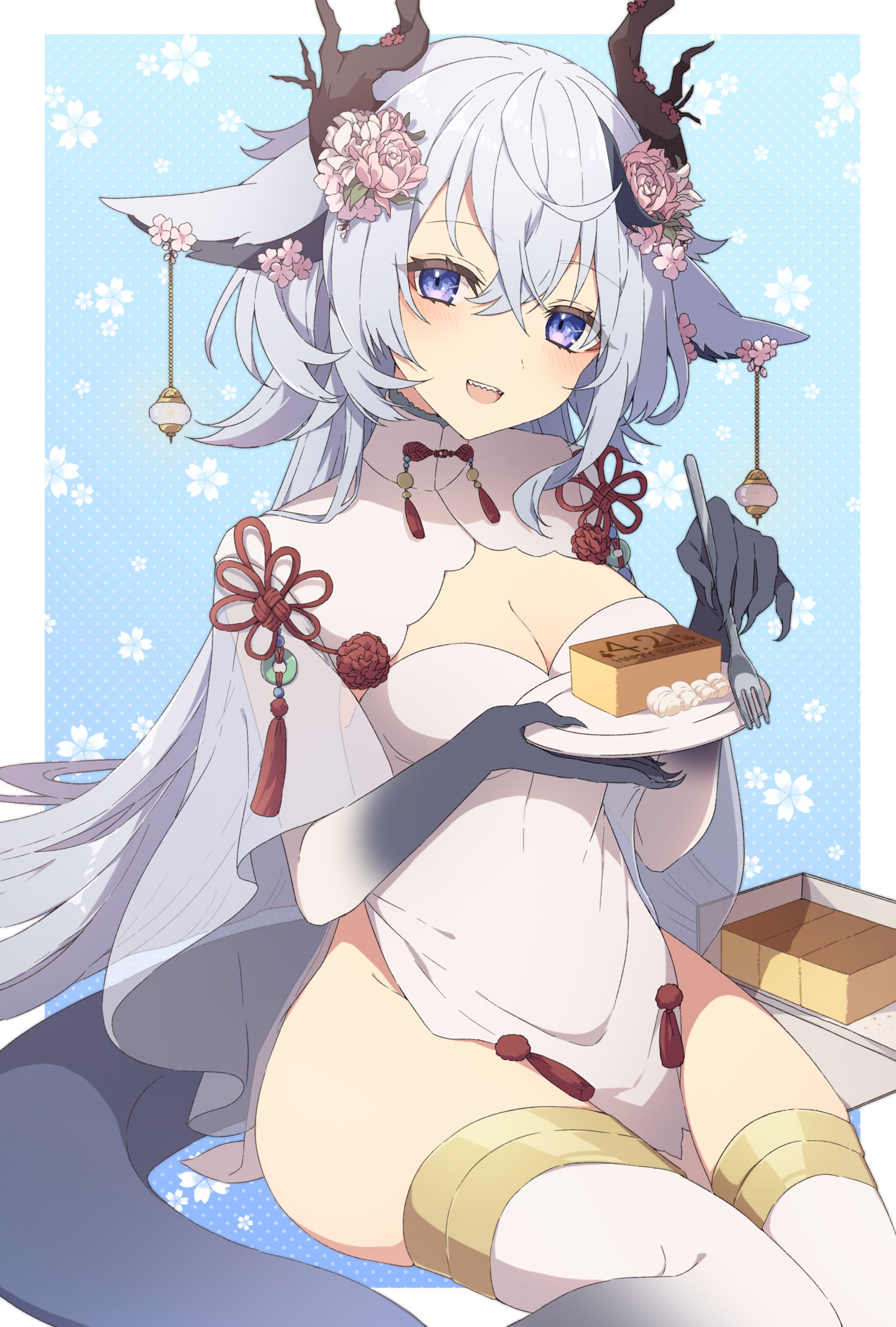 餡珉様 お誕生日イラスト-1