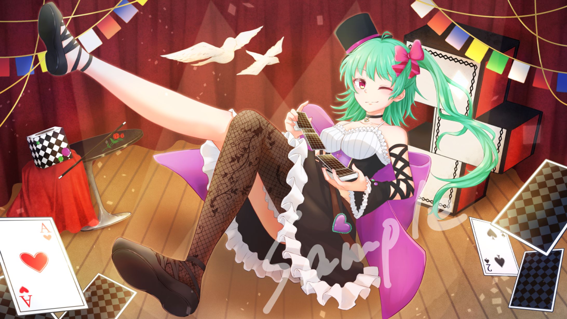 ご依頼絵　　Vtuber捿師星羅様-1