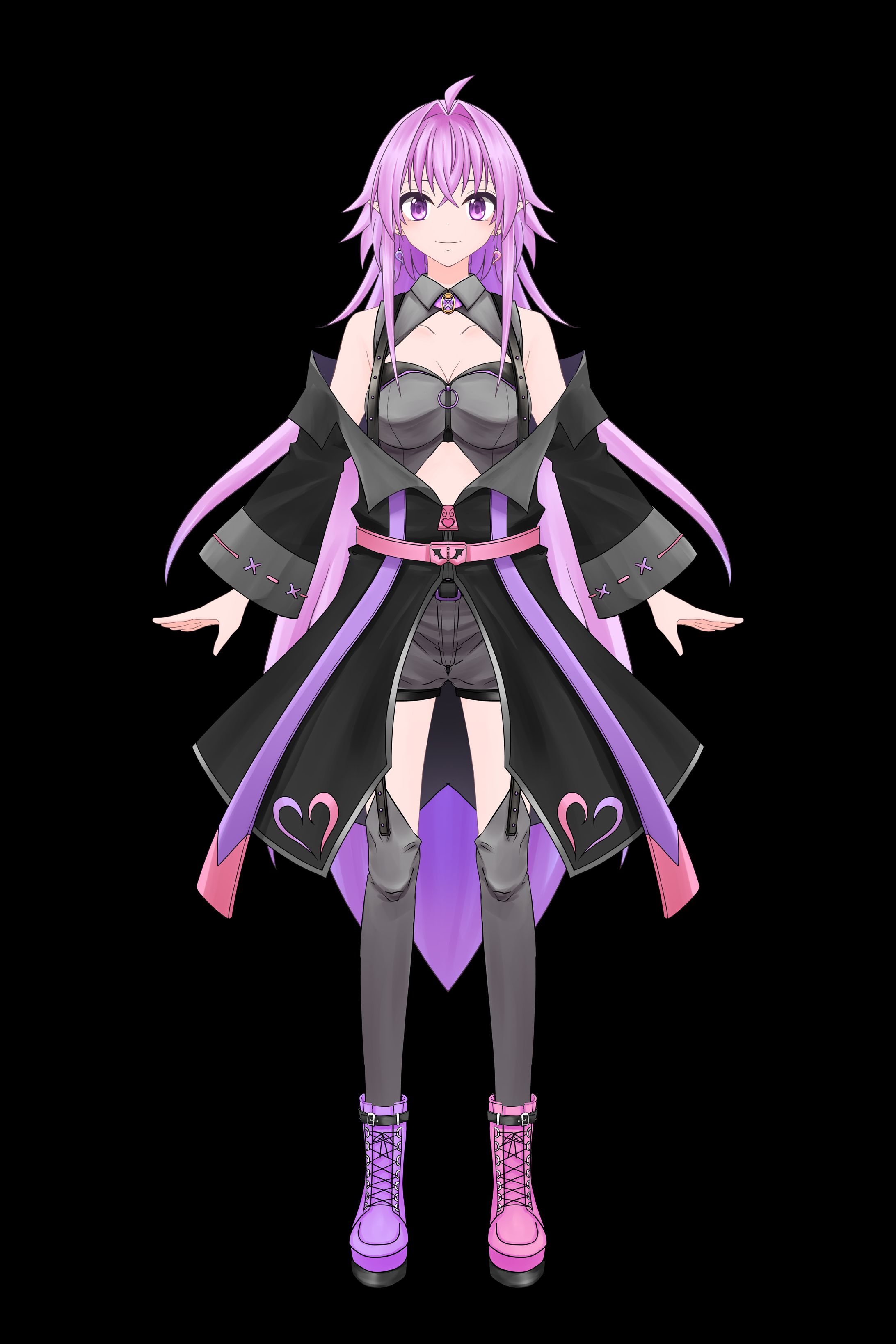 秦野トキア 2024年モデル立ち絵-1