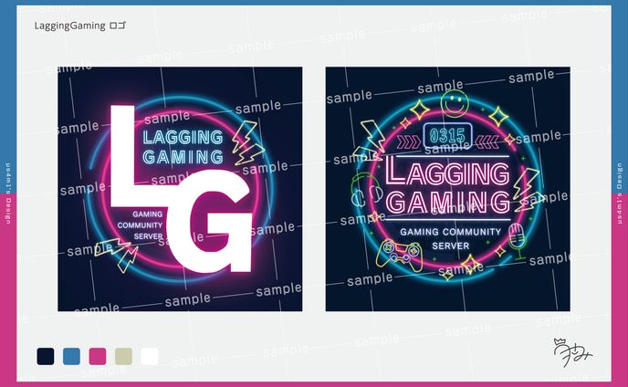 Lagging Gaming!! ロゴ