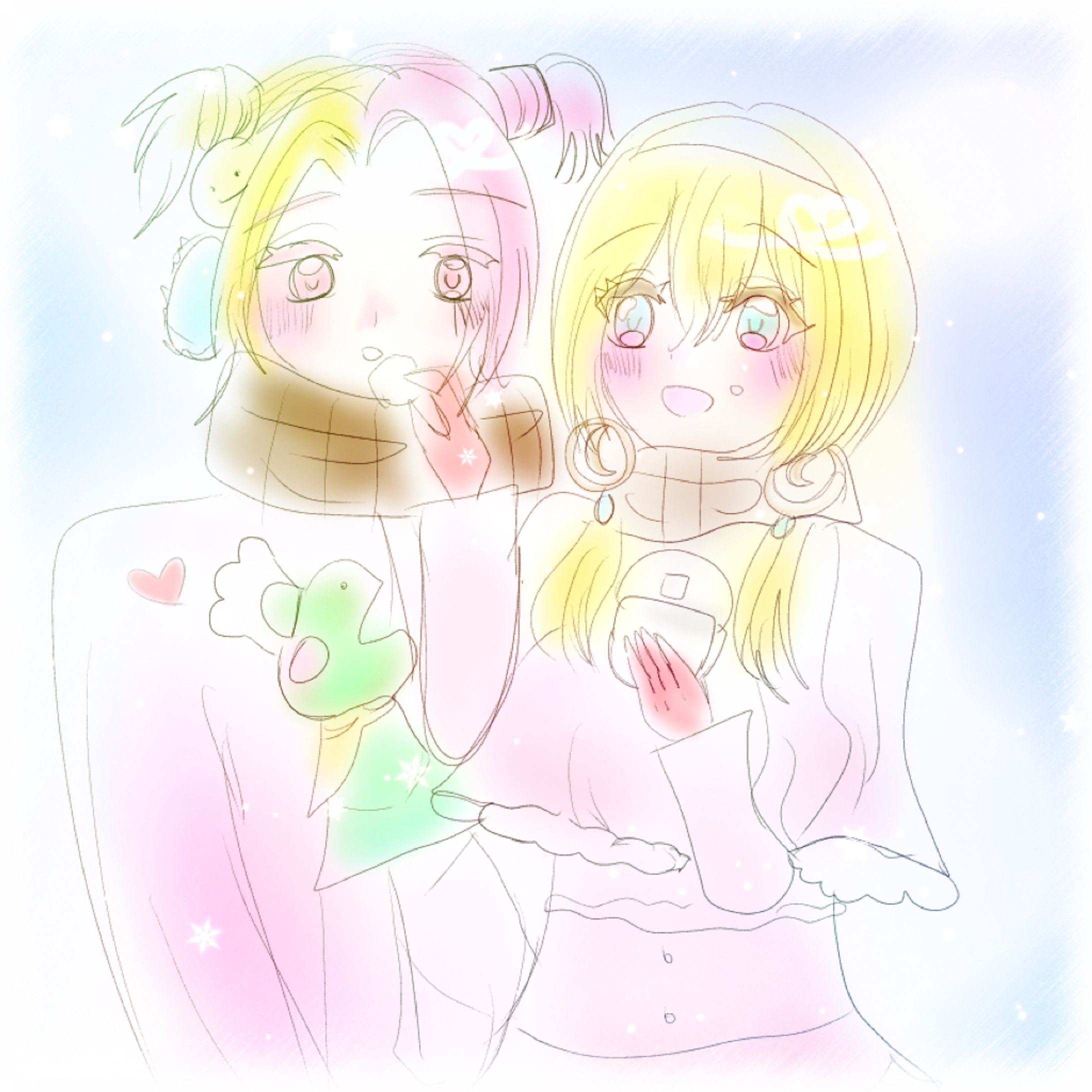 自カプ（お相手様顔あり⚠︎）-1