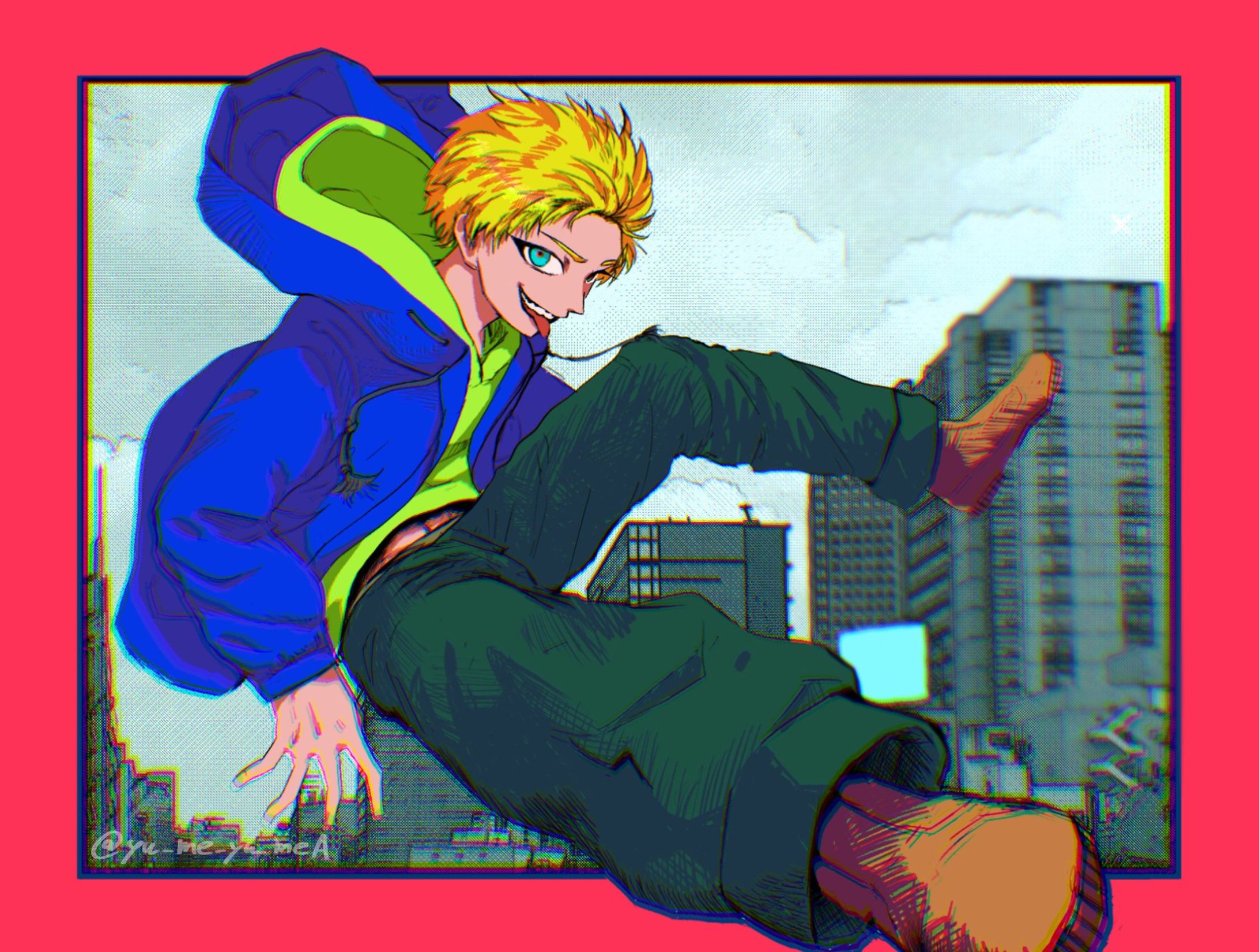 創作 ジャンプ 男の子-1