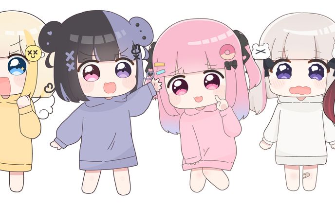 ぱすはに 動画用SDイラスト