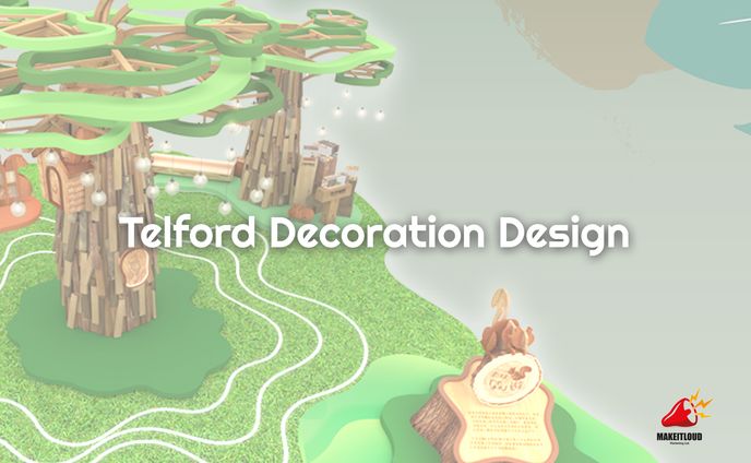 Telford Shopping mall Decoration Design