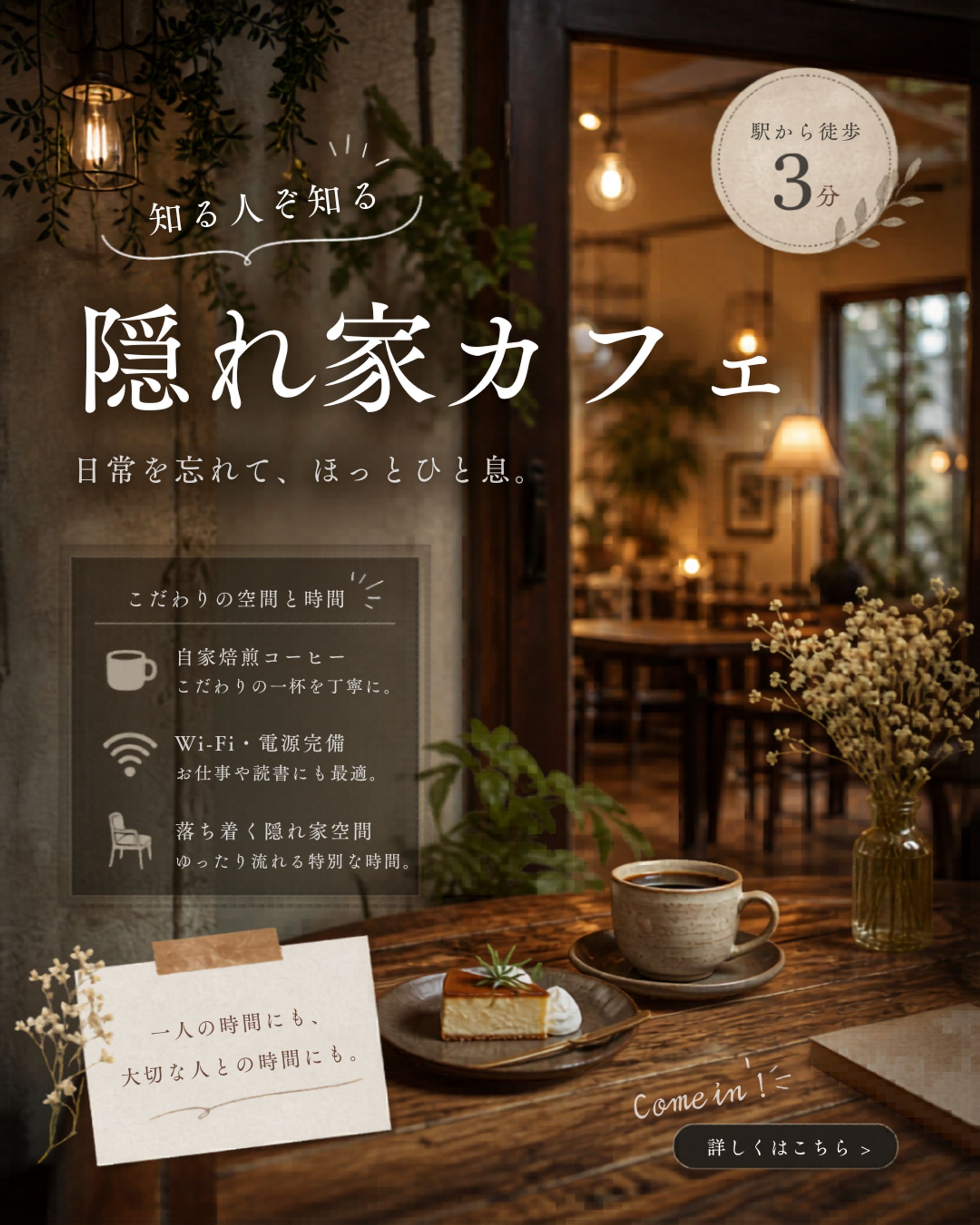 Come in! 隠れ家カフェ-1