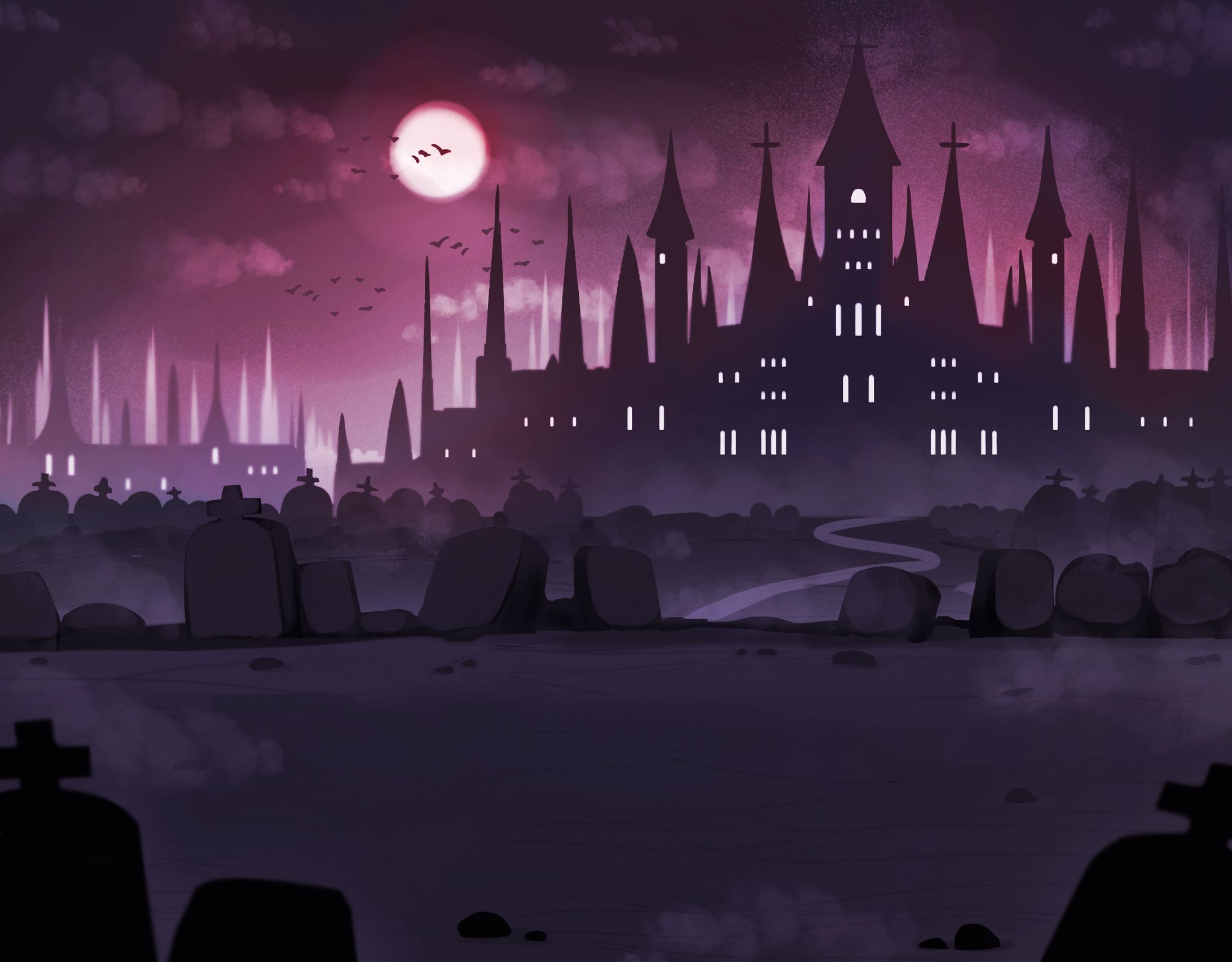 Eclipsed Realms — Black Castle Cemetery-1