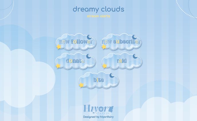 Dreamy Clouds Alerts