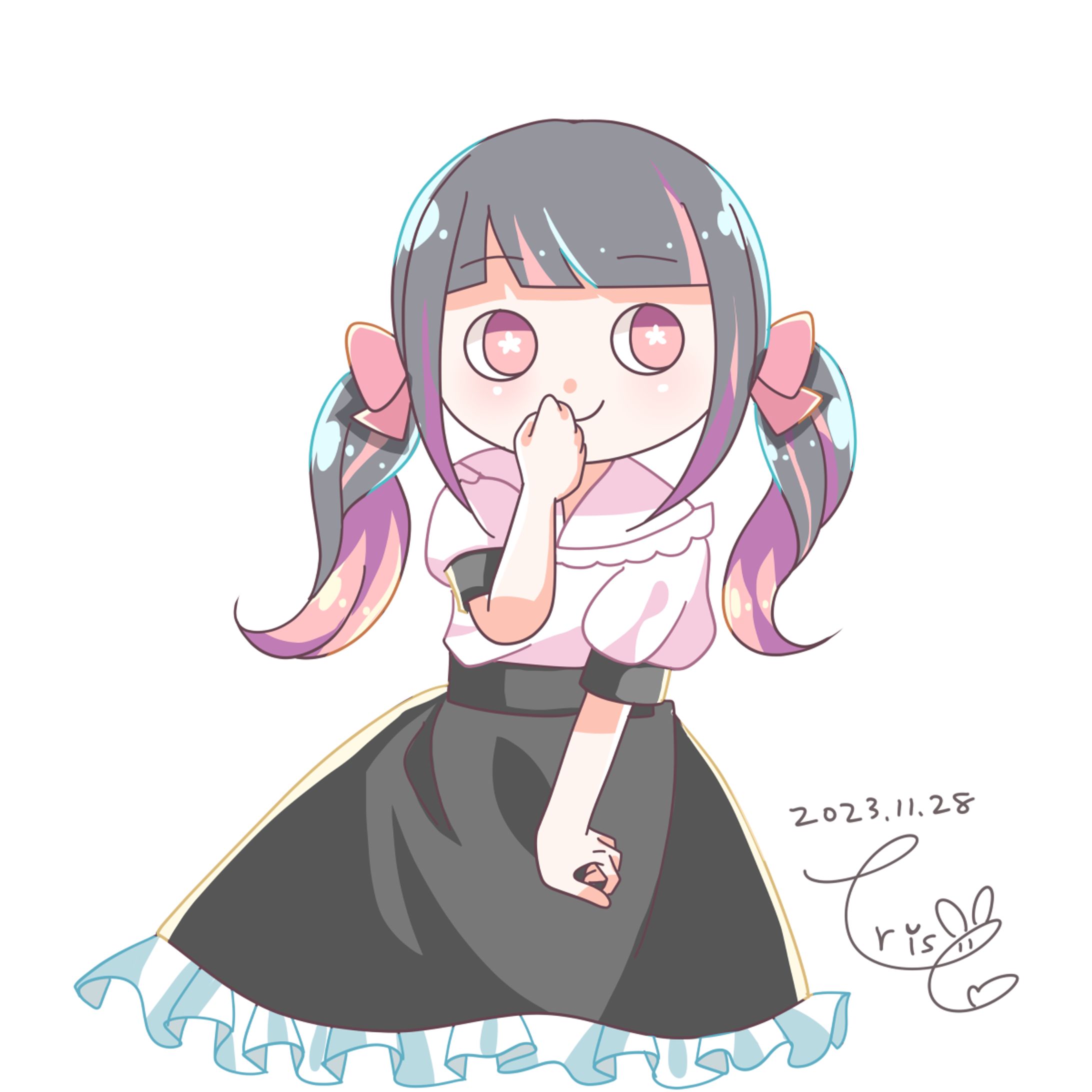 デフォルメ女の子-1