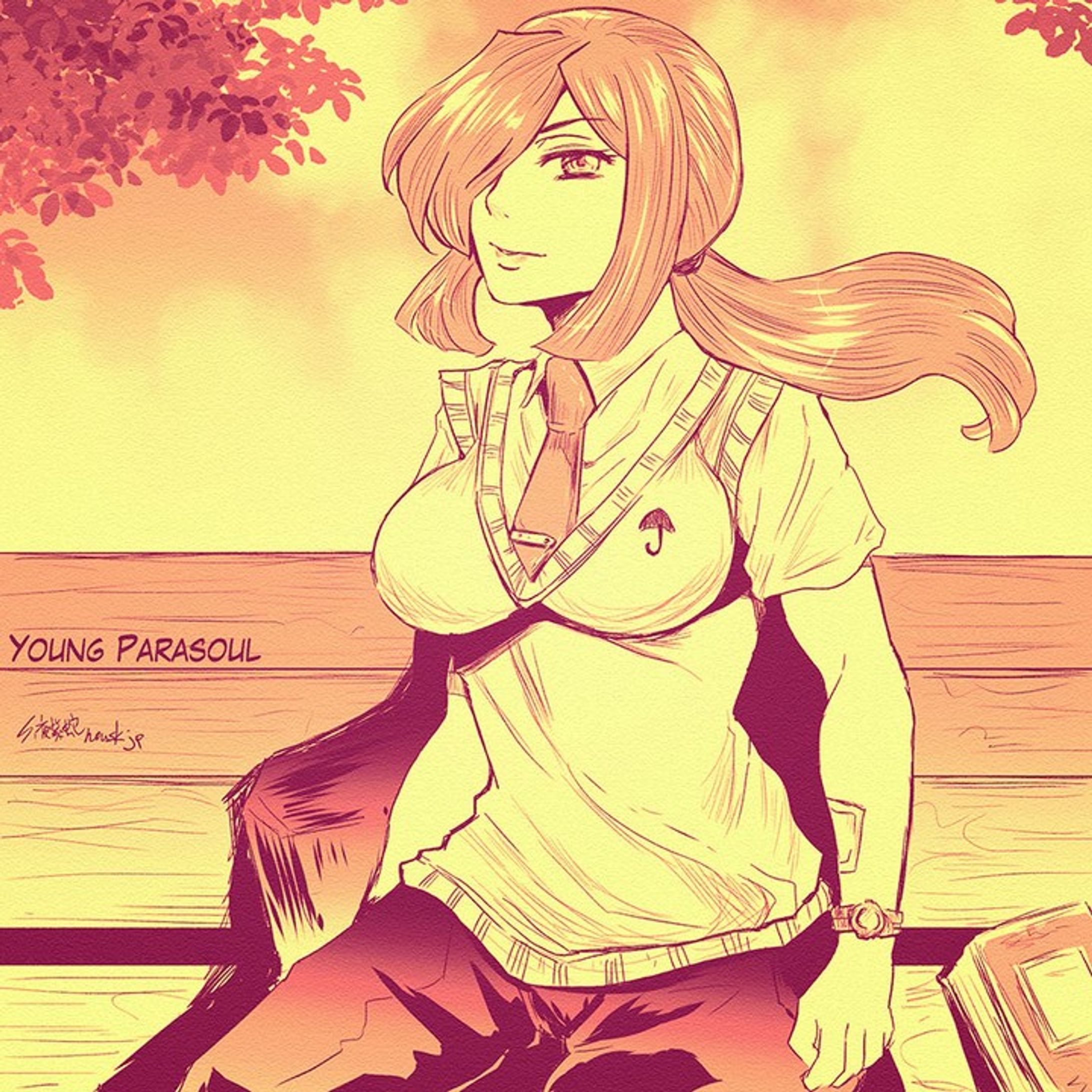 #skullgirlsfanart #parasoul #schooluniform #tomboy 
Young Parasoul
I am looking for skullgirls mobile friends!
ID/nouskjp-1