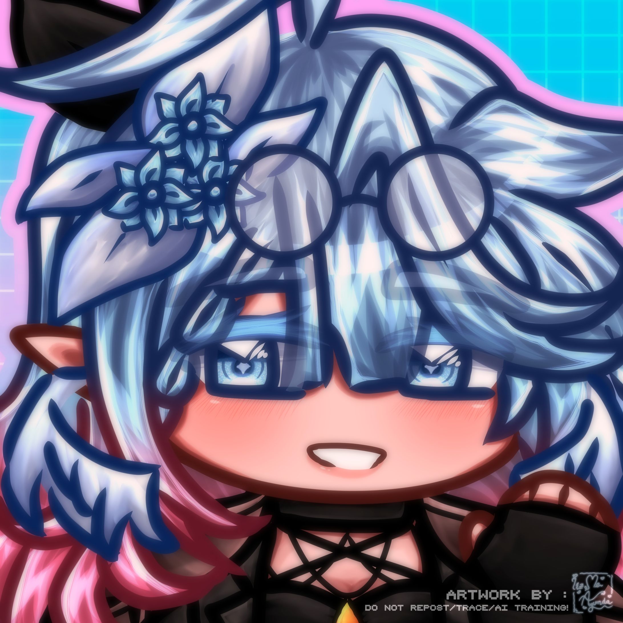 "The Voiceless Angel, Amoria Einsteinbard" Chibi Icon-1