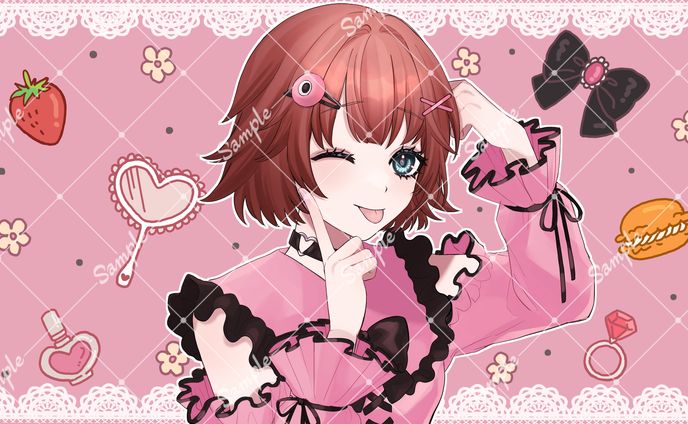 歌ってみた用イラスト