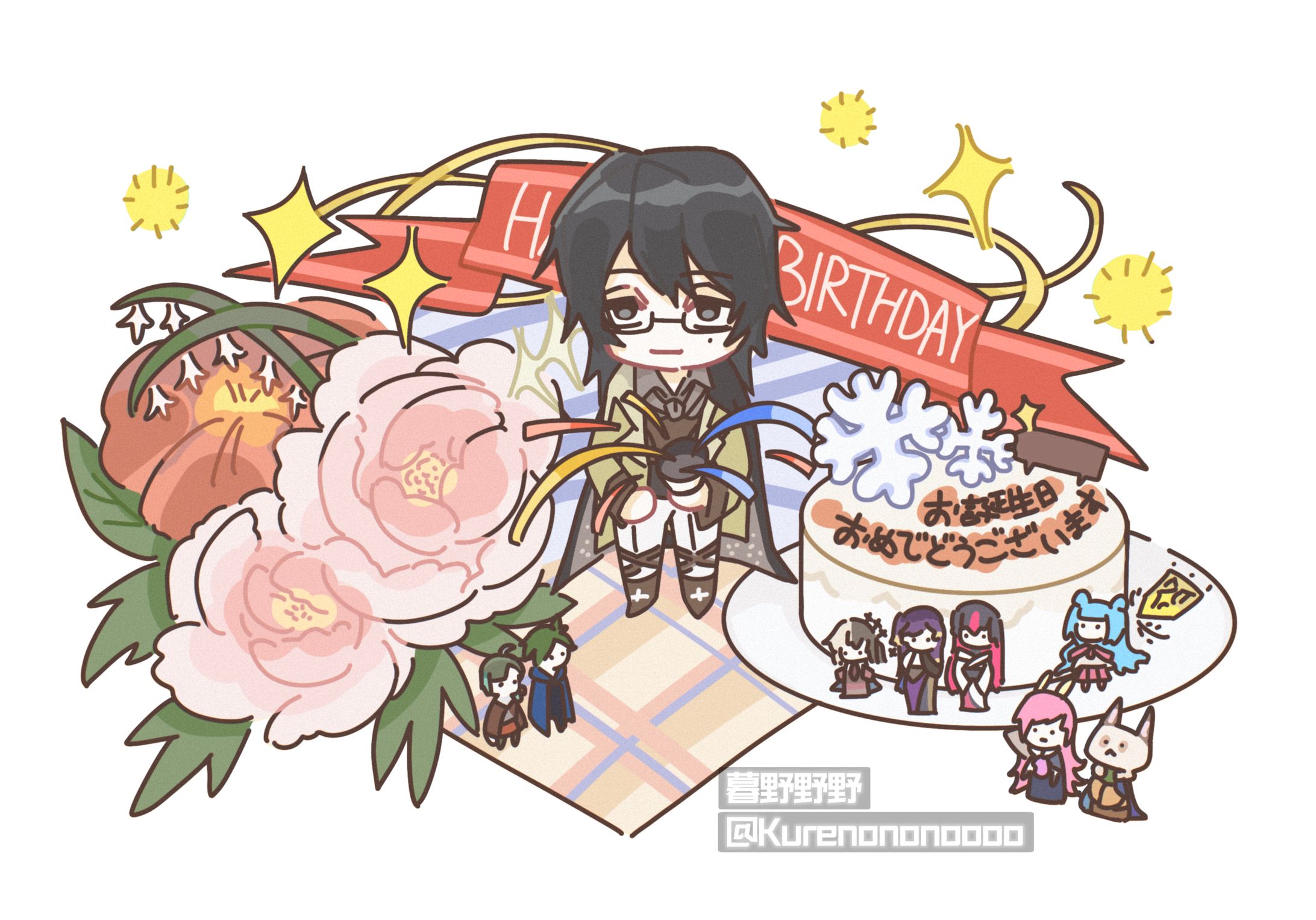 Chibi character Illustration-1