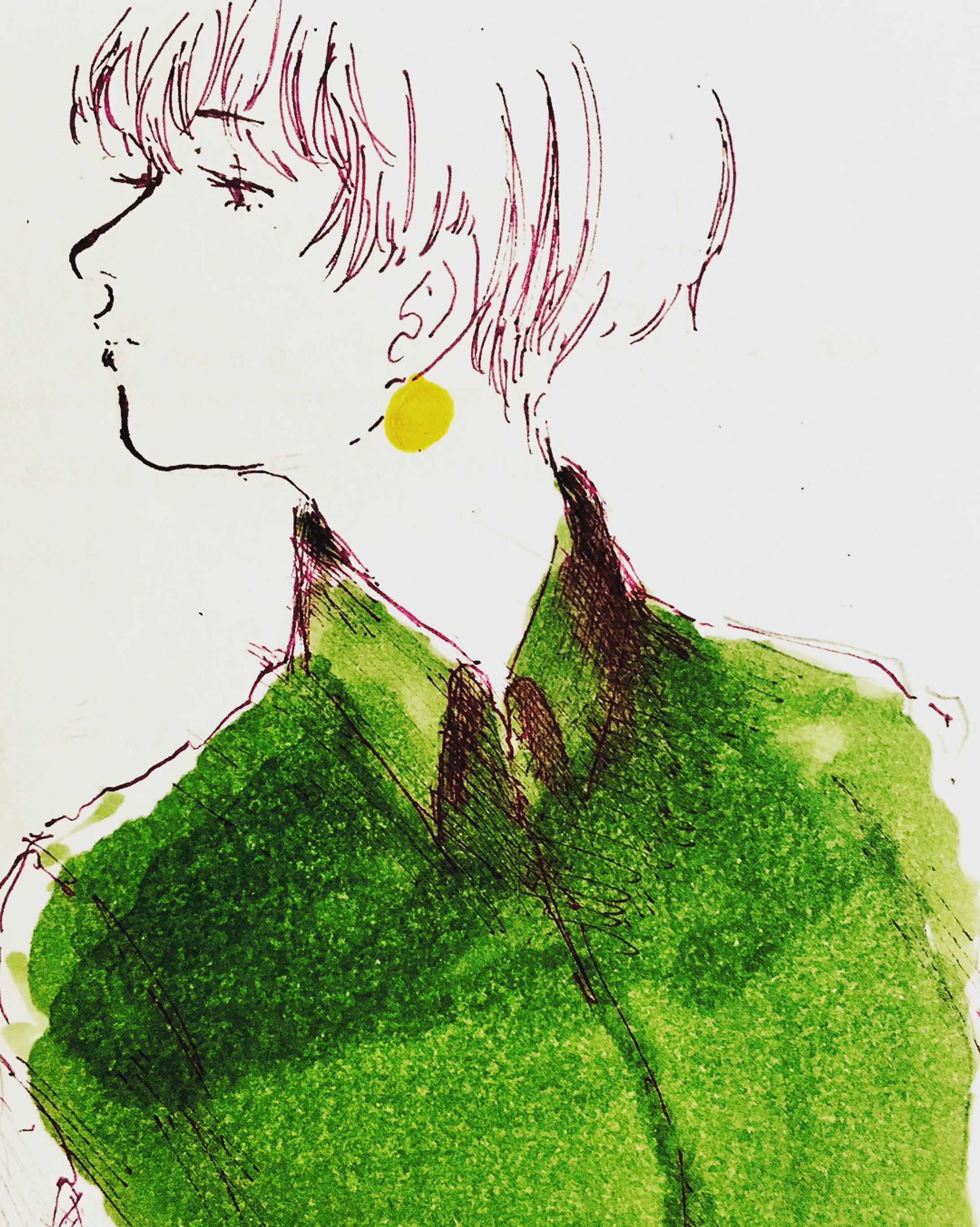#illustration  #イラスト #アナログイラスト  #コピック  #drawing-1