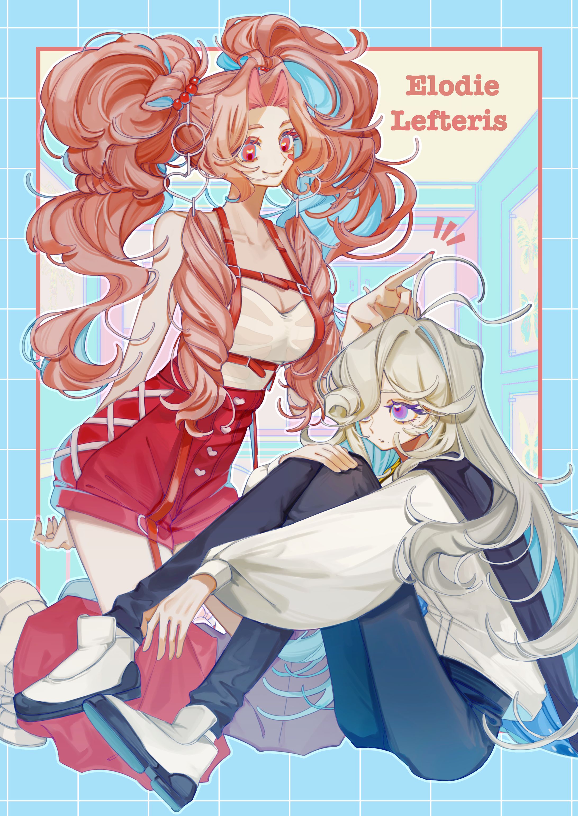 skeb💙一枚絵22-1