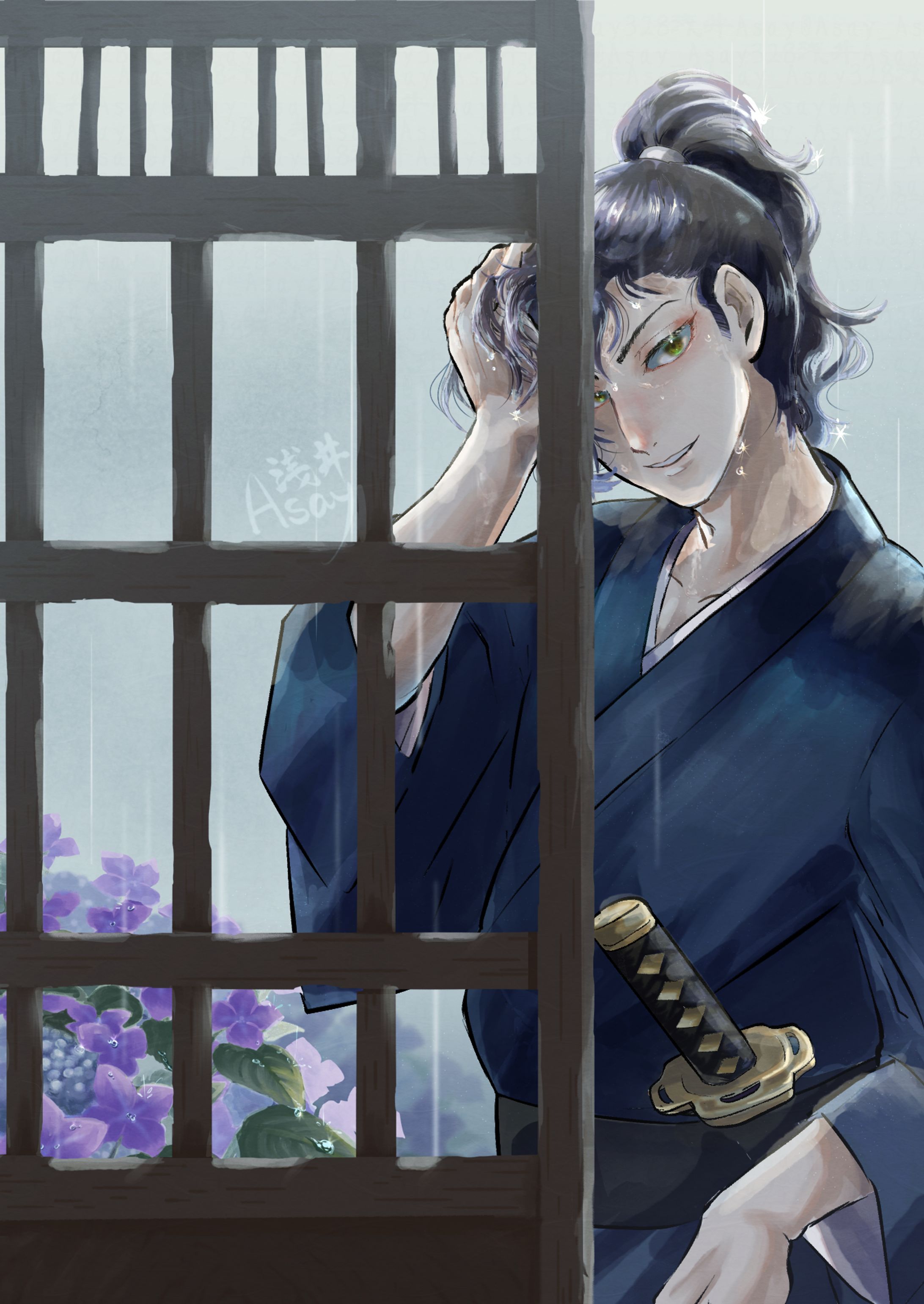 一枚絵イラスト-1