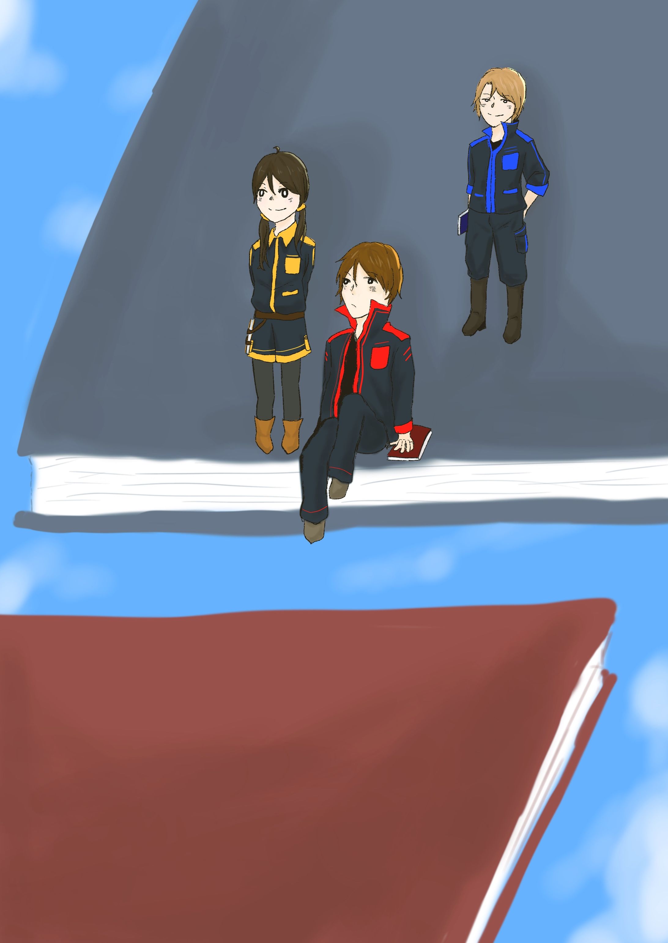 授業内作品集　表紙イラスト-1