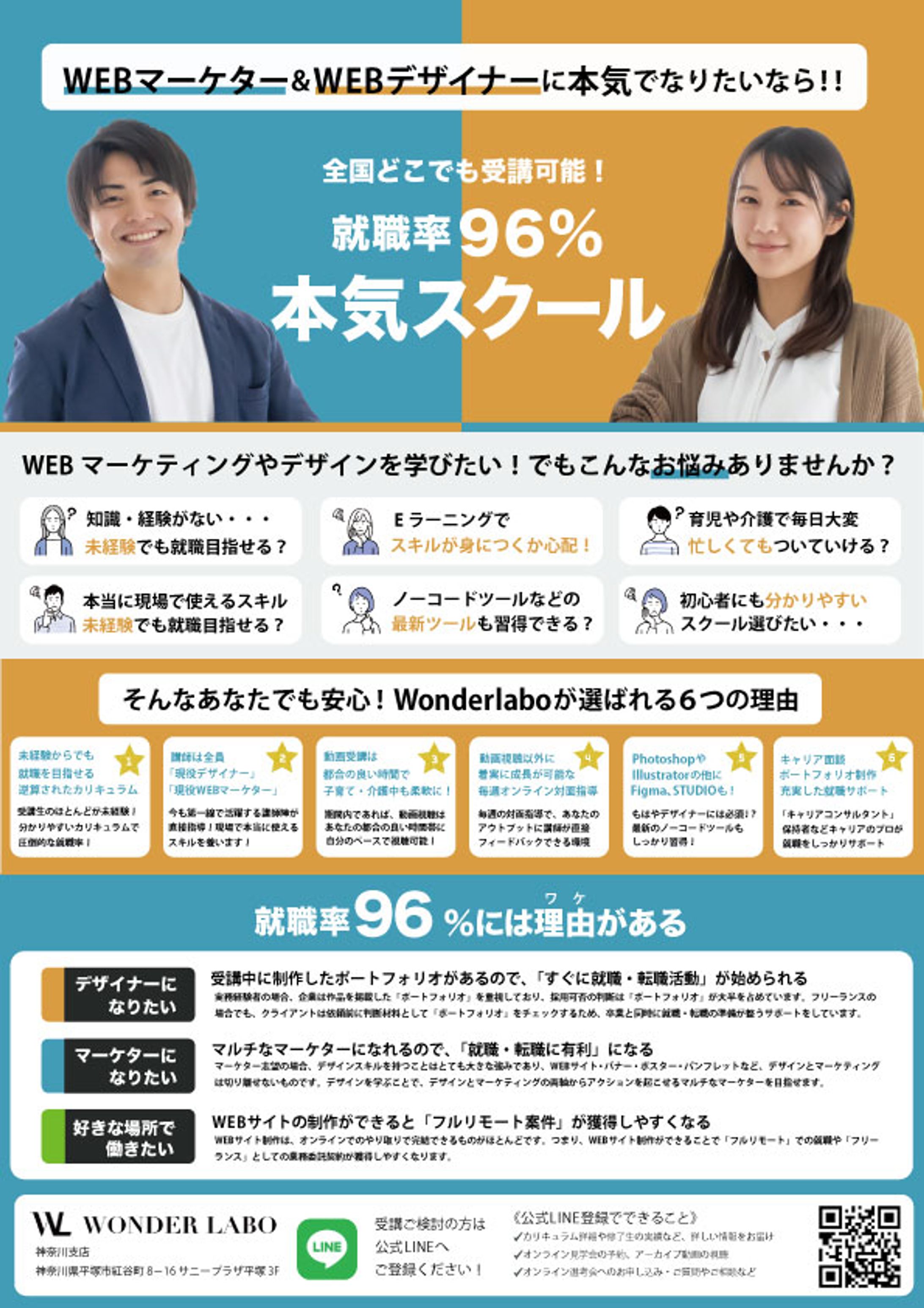 フライヤー：スクール紹介-1
