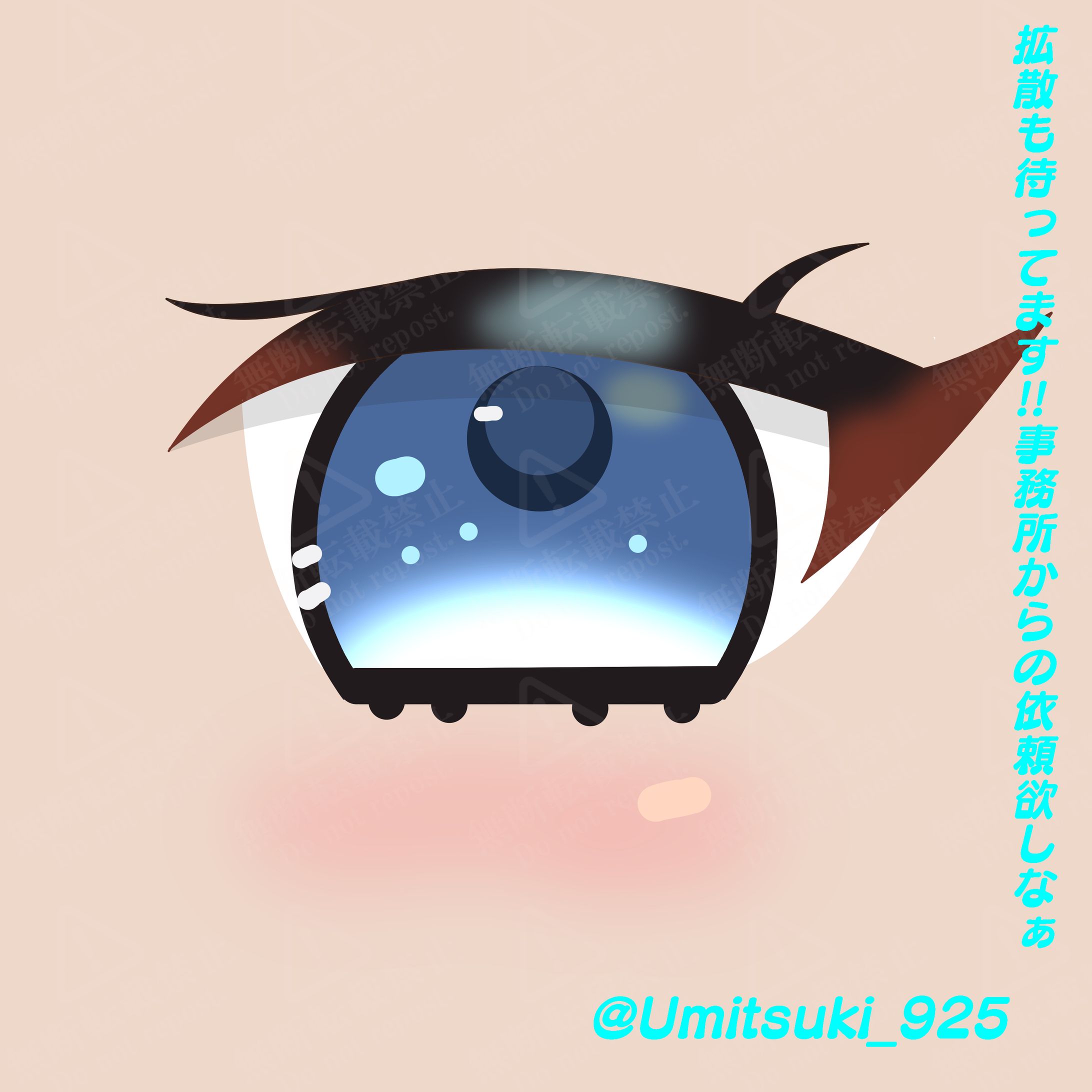 【cilq所属】海月雪様 企画イラスト-1