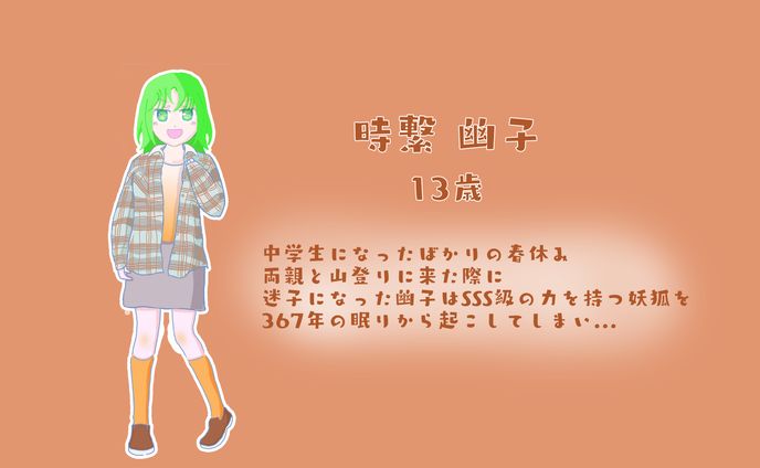 時繋 幽子プロフィール