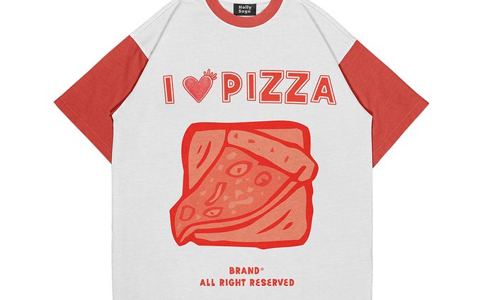 Design T-Shirt - I Love PIZZA