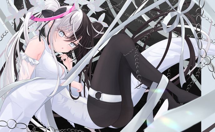 white×black