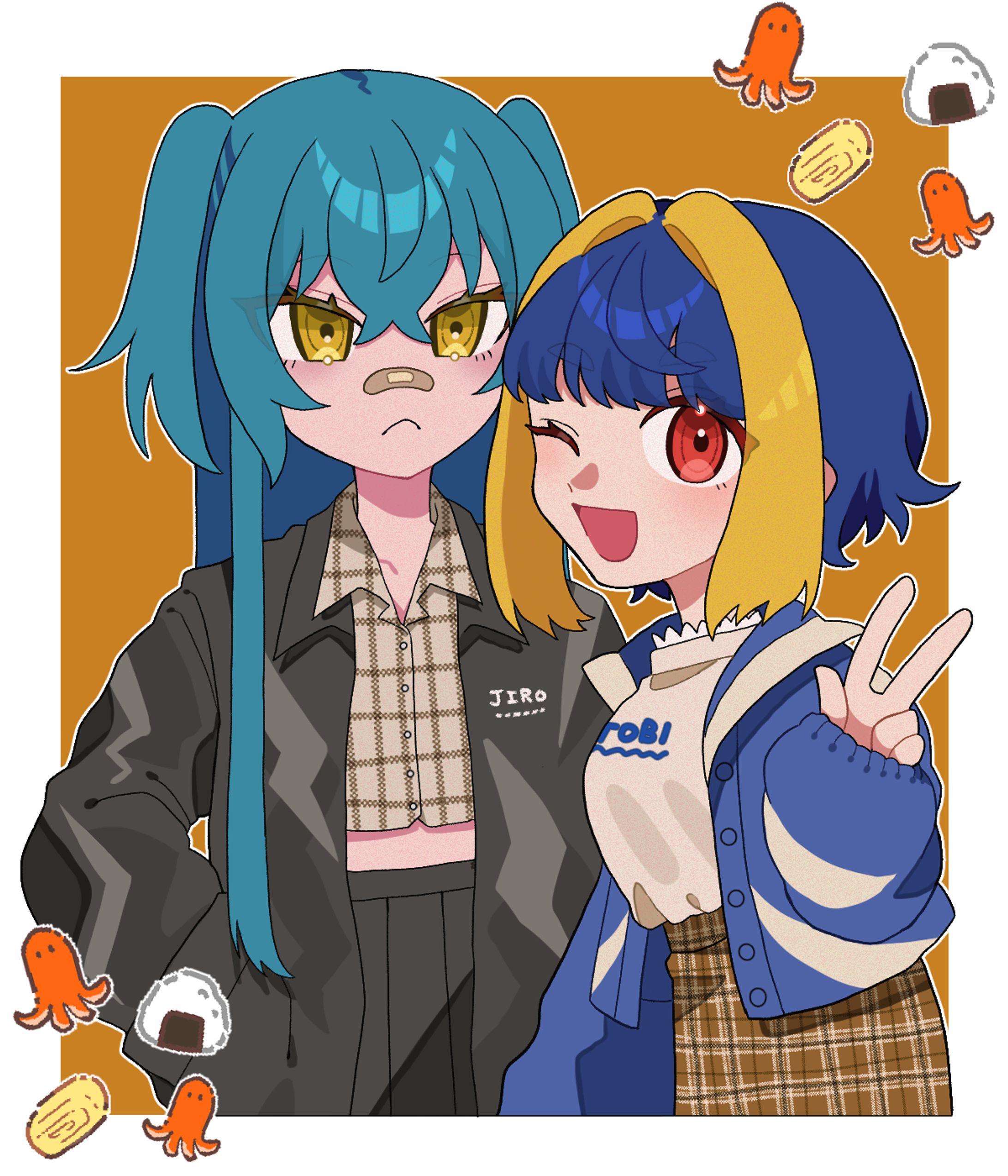 【創作】ジロトビ-秋服-1