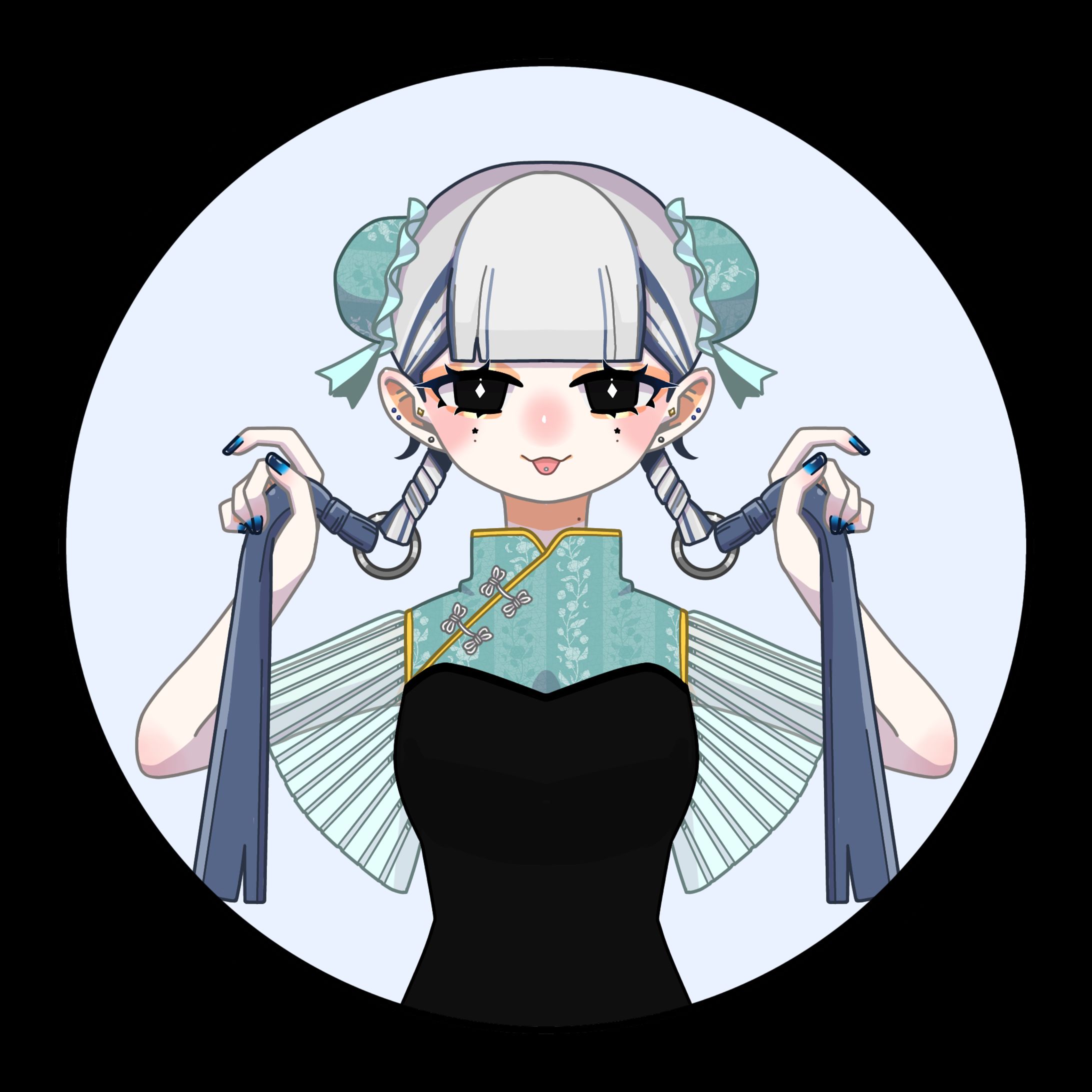 チャイナ服の女の子-1