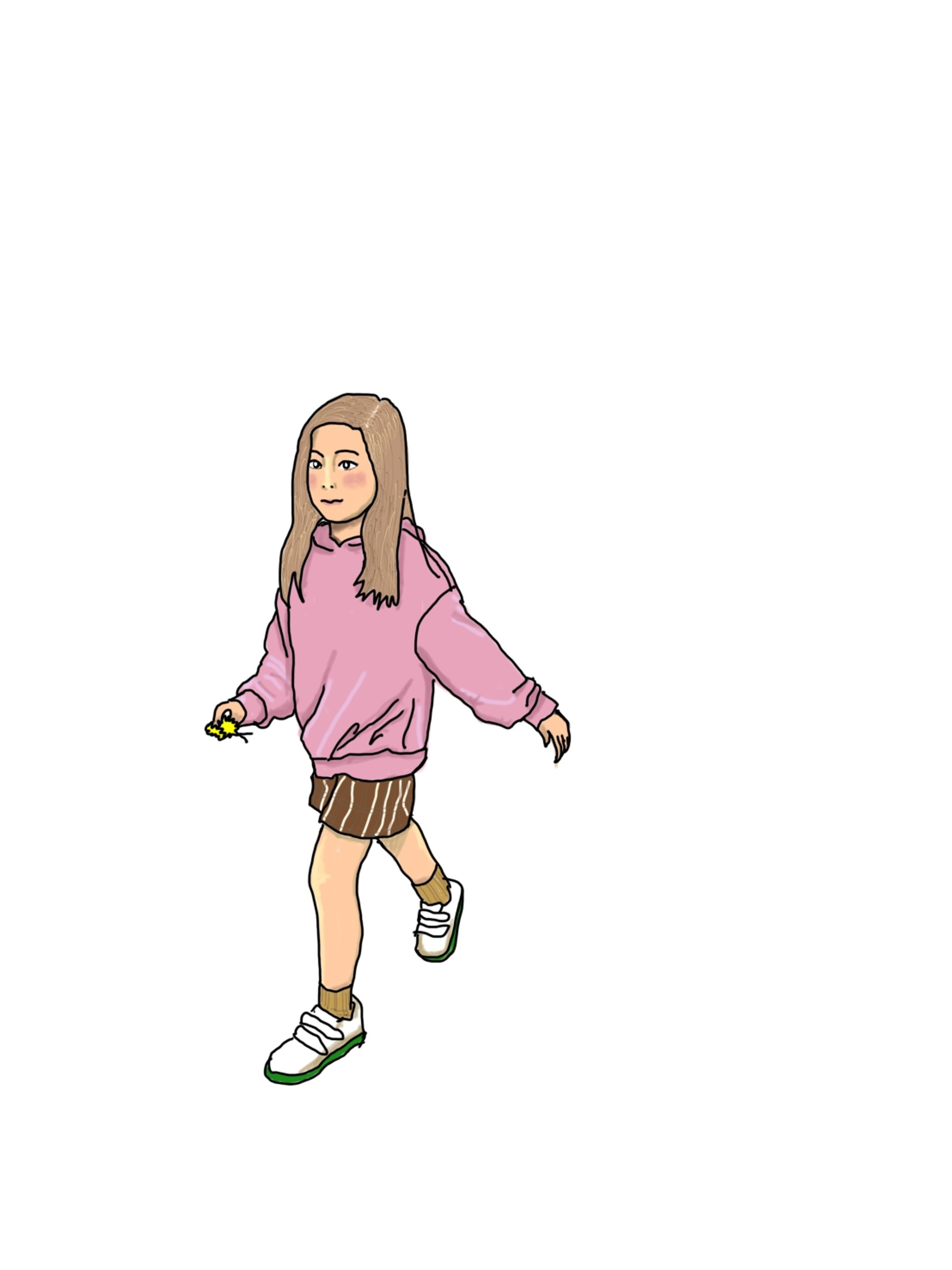女の子全身（ibisPaint X）-1