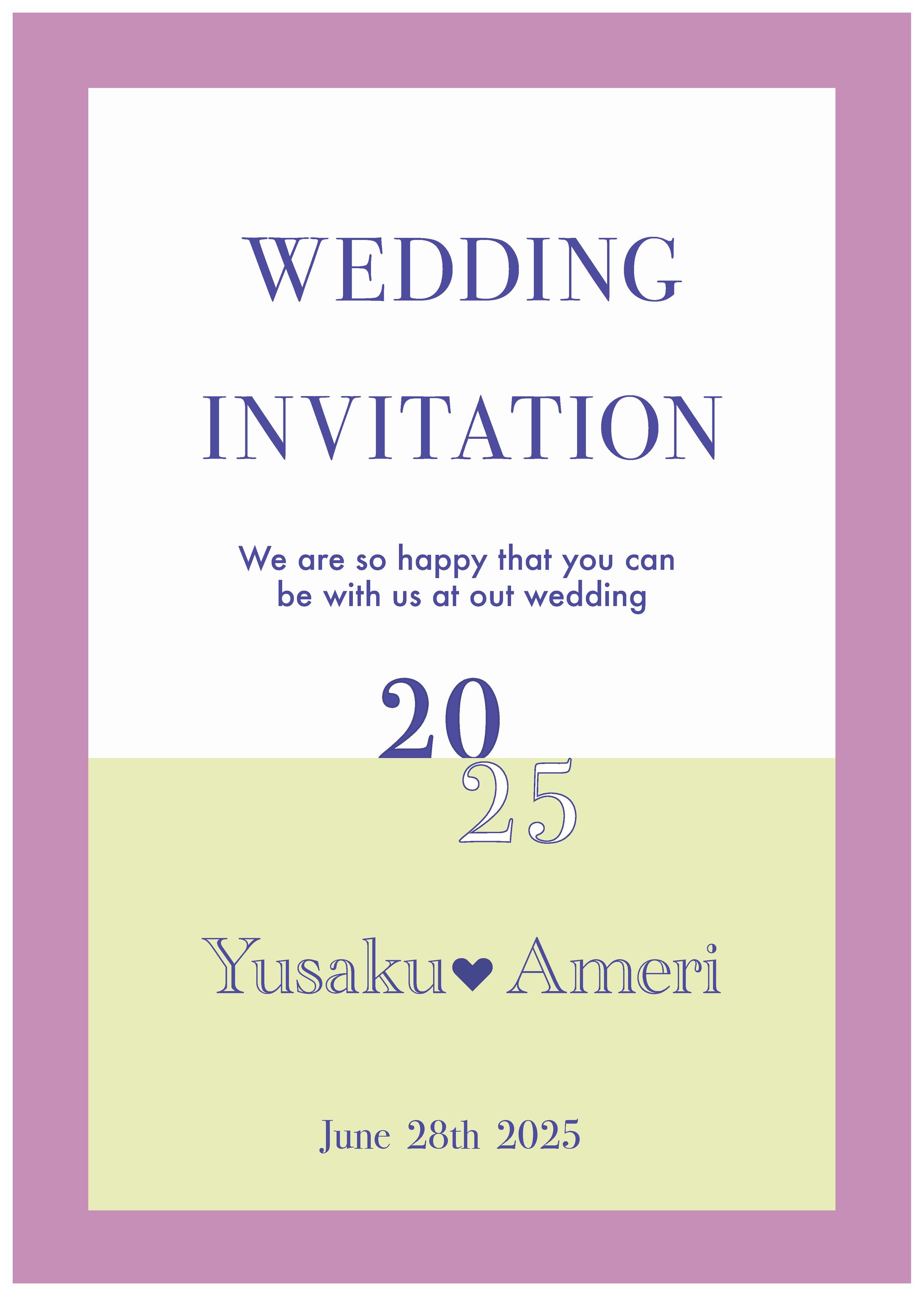 ウェディングペーパーアイテム-1