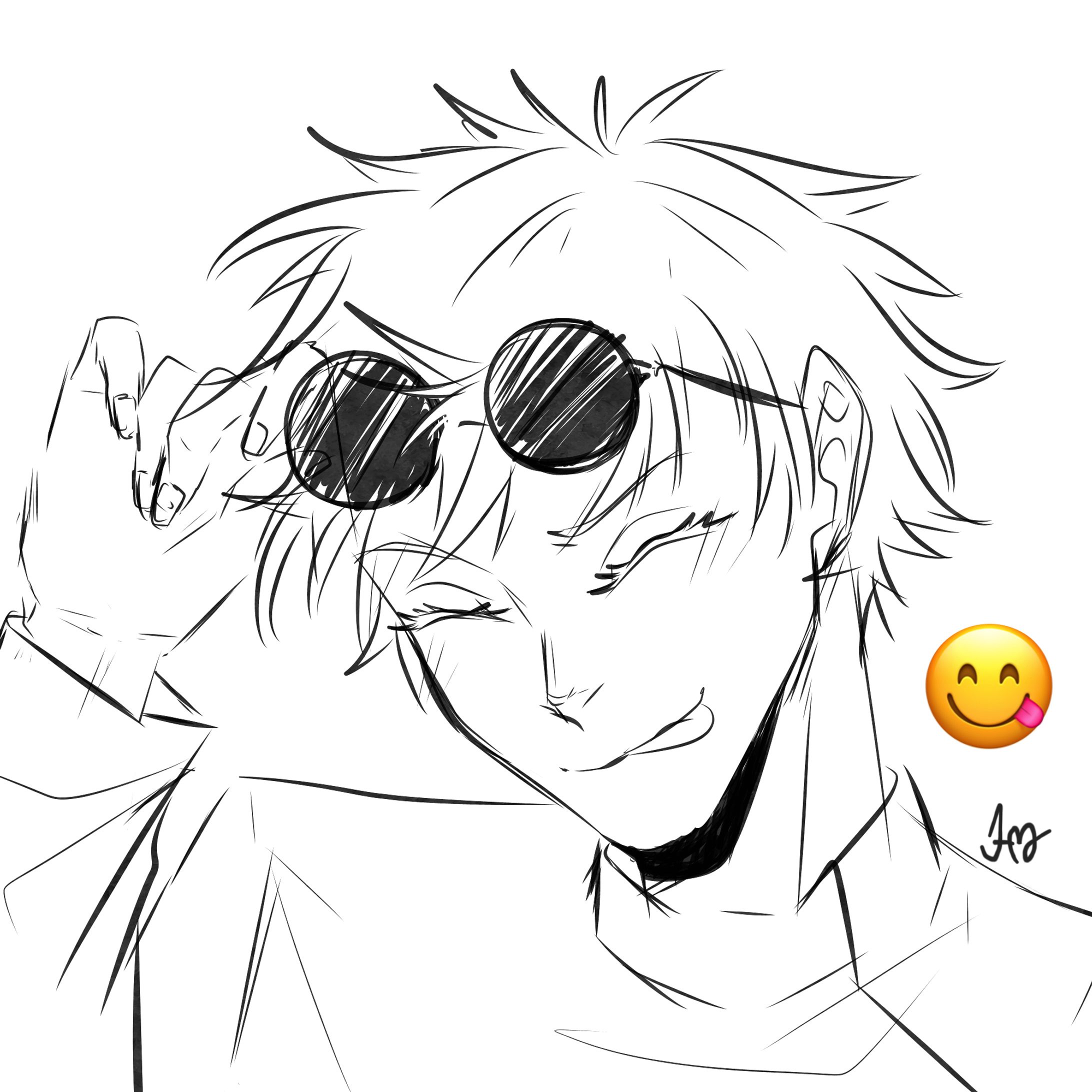 Artwork - Bust up, sketch 3/19/2024-1