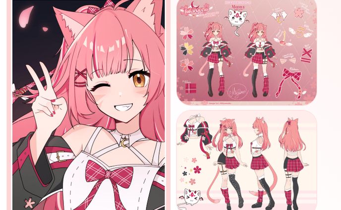 MiYume Chu Character Design