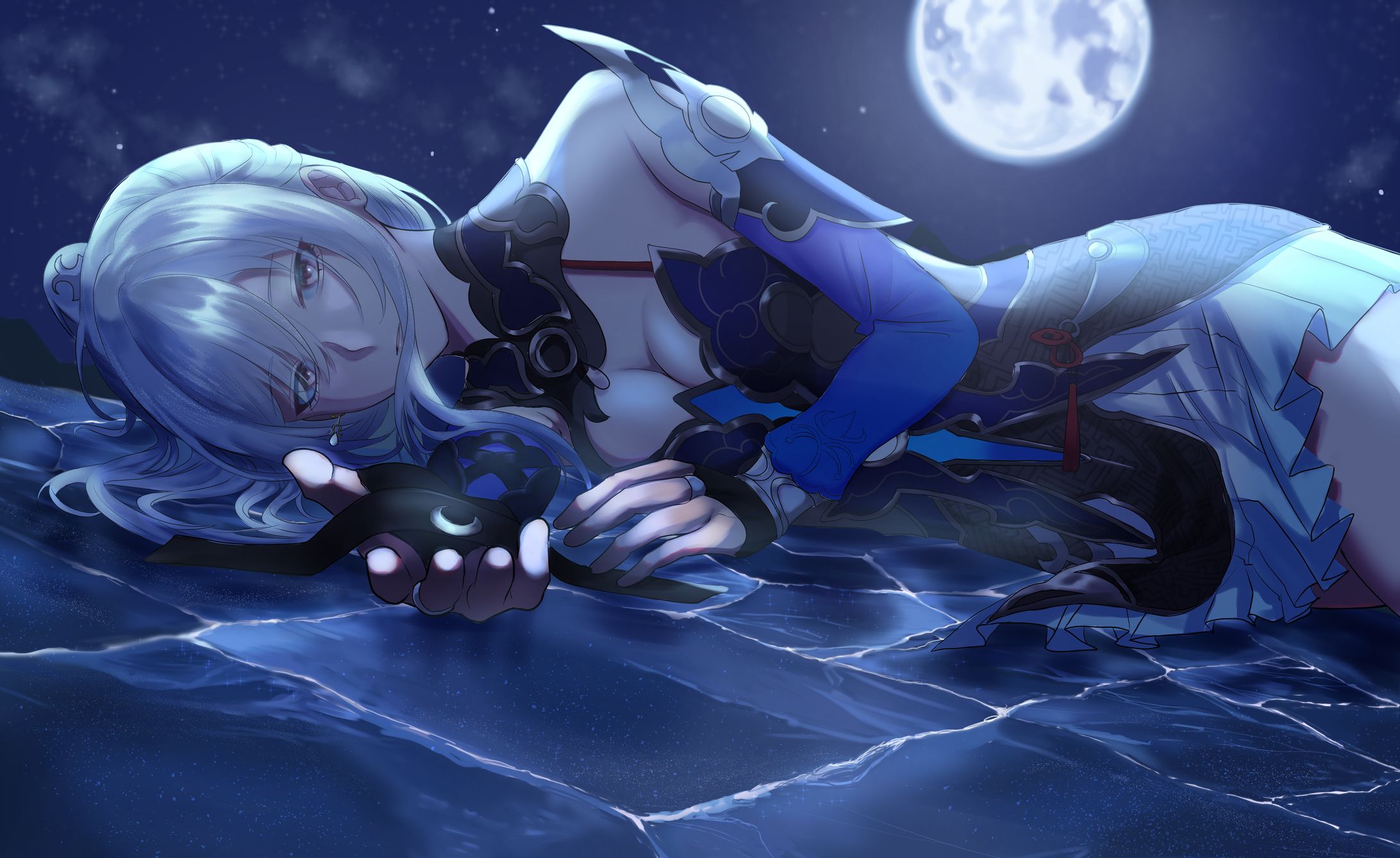 凍える月下で-1