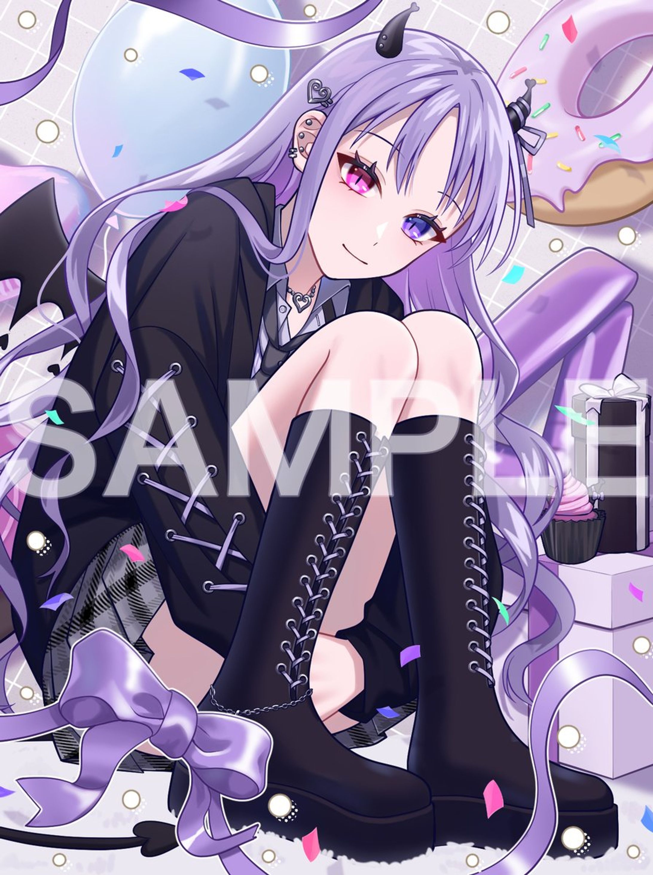 愛瀬様　活動4周年記念イラスト-1