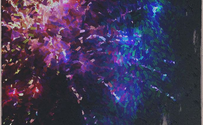 fireworks_oil paint