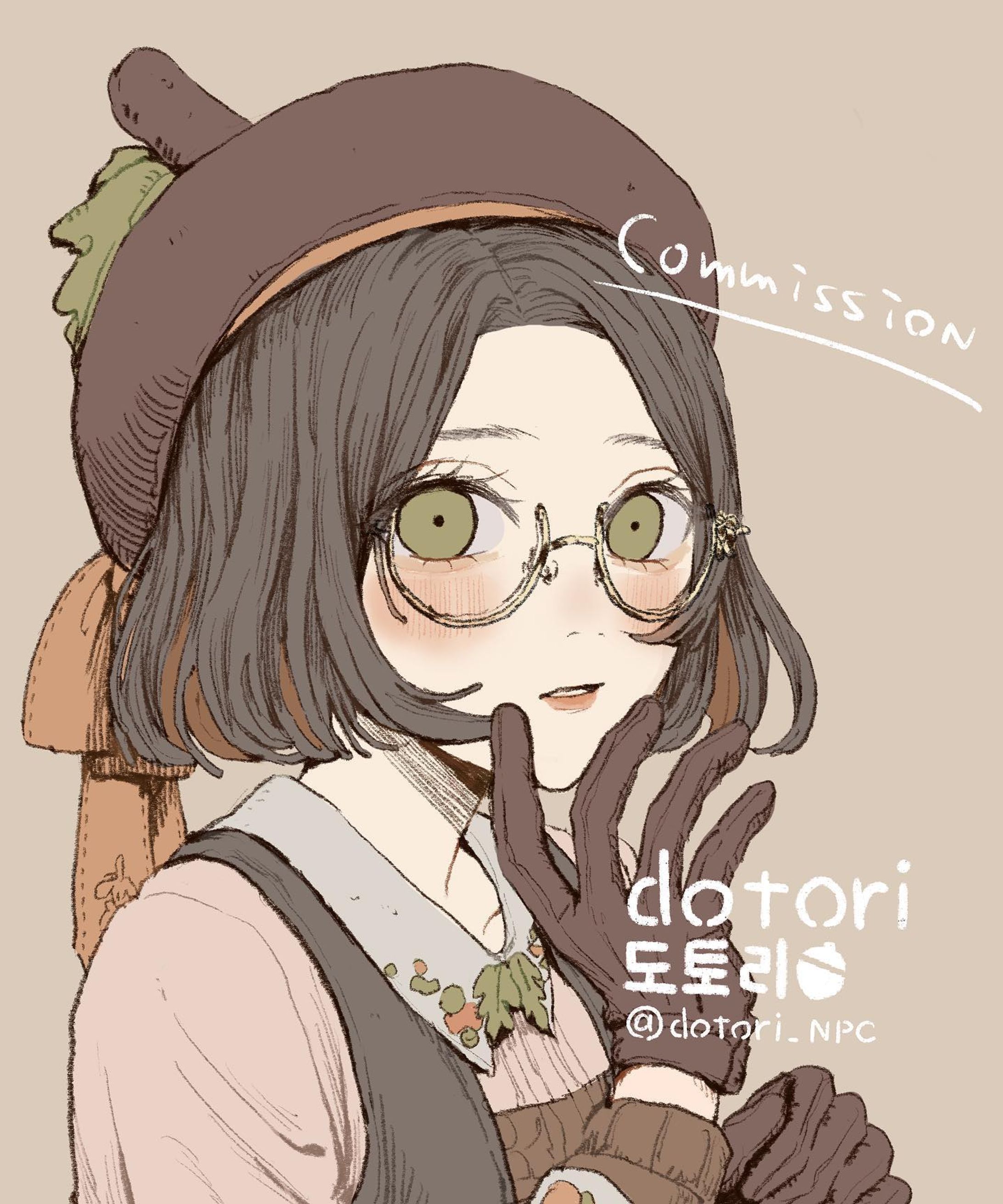 🌰🤎🍂 wip
dotoriさんを描かせていただきました。
skebでのご依頼です。-1