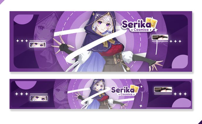 Serika Cosmica Banner