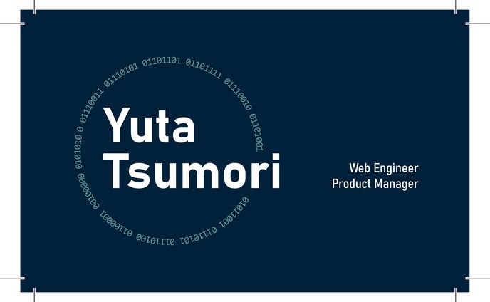 Yuta Tsumori Business Card