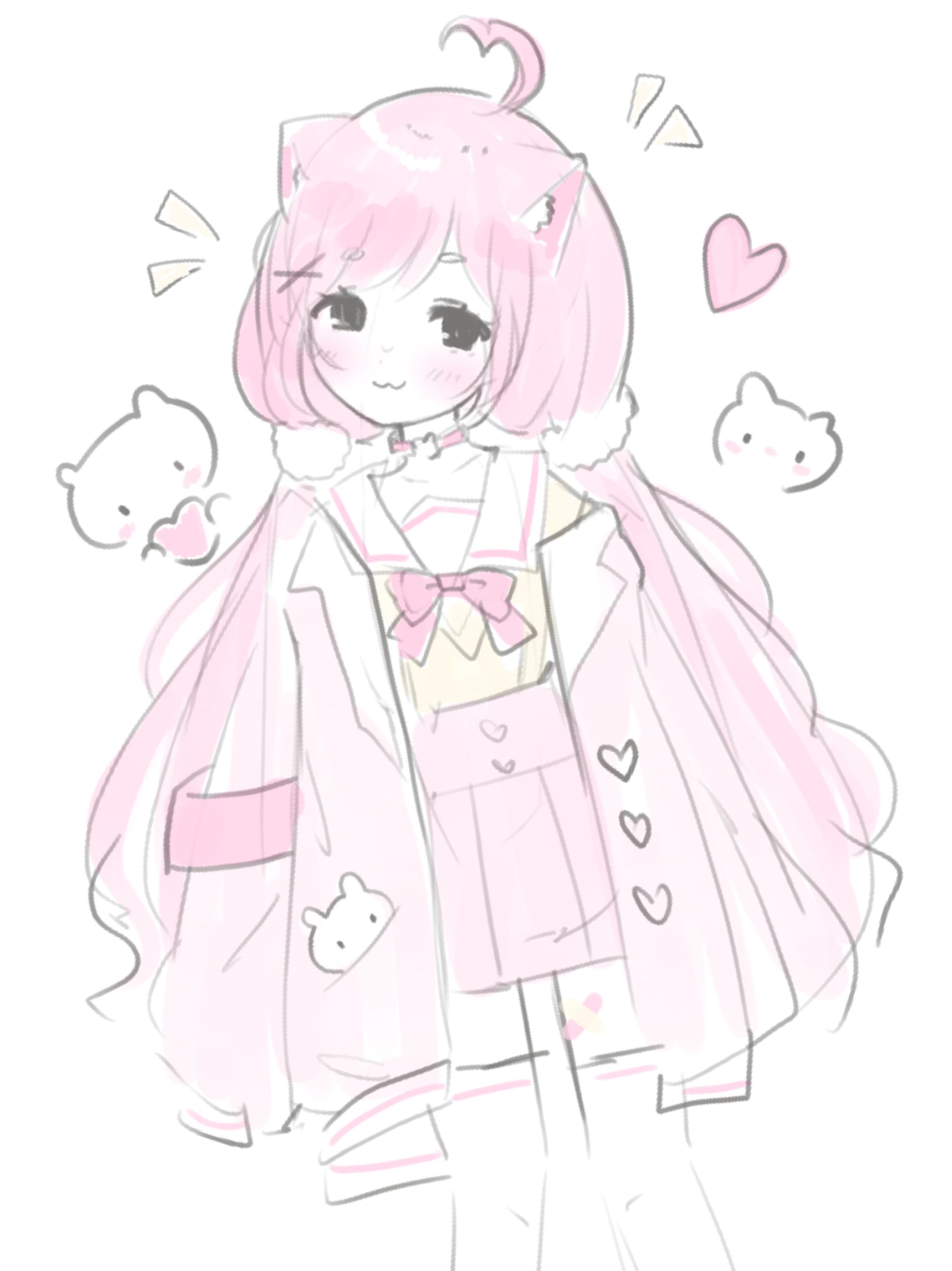 古い文字🐰🩷☁️-1