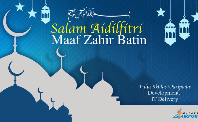 (2024) Poster Malaysia Airports Eid Mubarak Poster