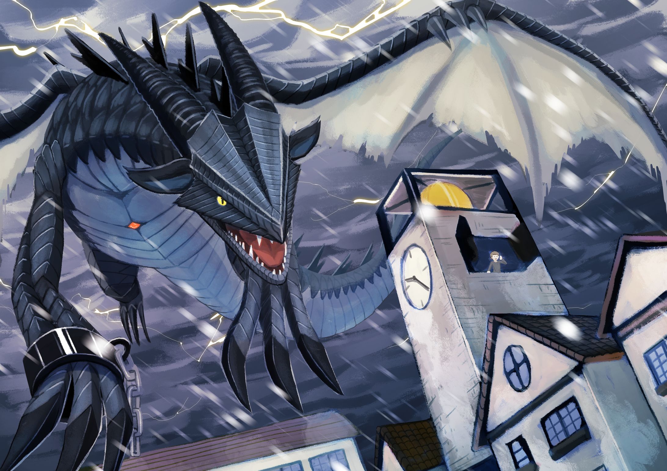 暗黒ドラゴン-1